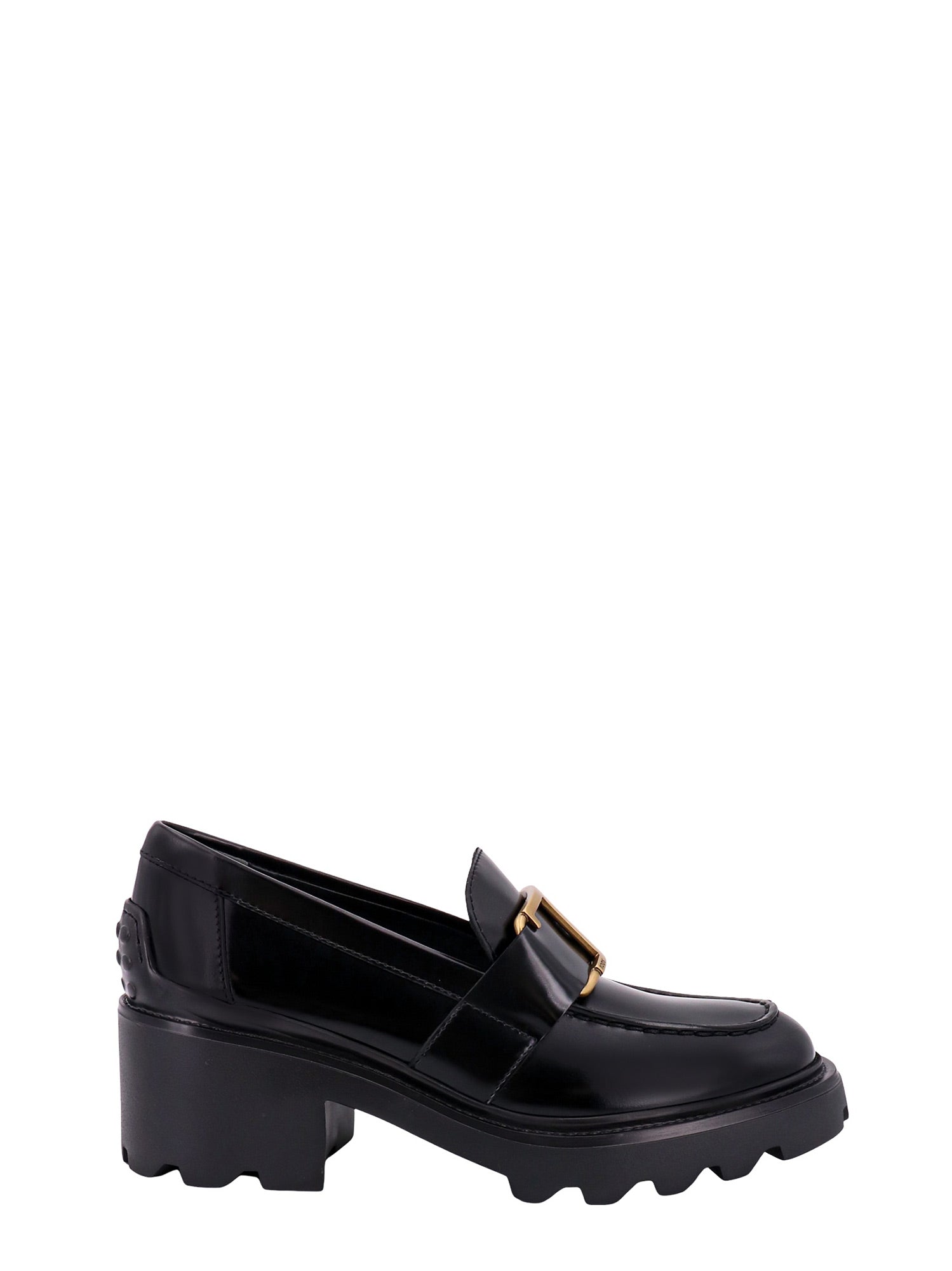 Tod's-Mocassino in pelle con dettaglio T Timeless-Donna