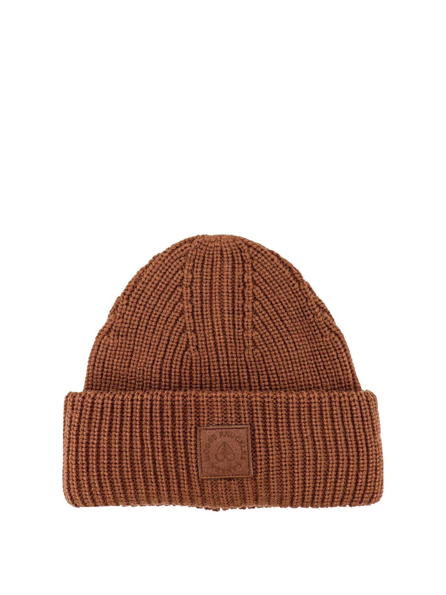 Moose Knuckles-Cappello con patch logo-Donna