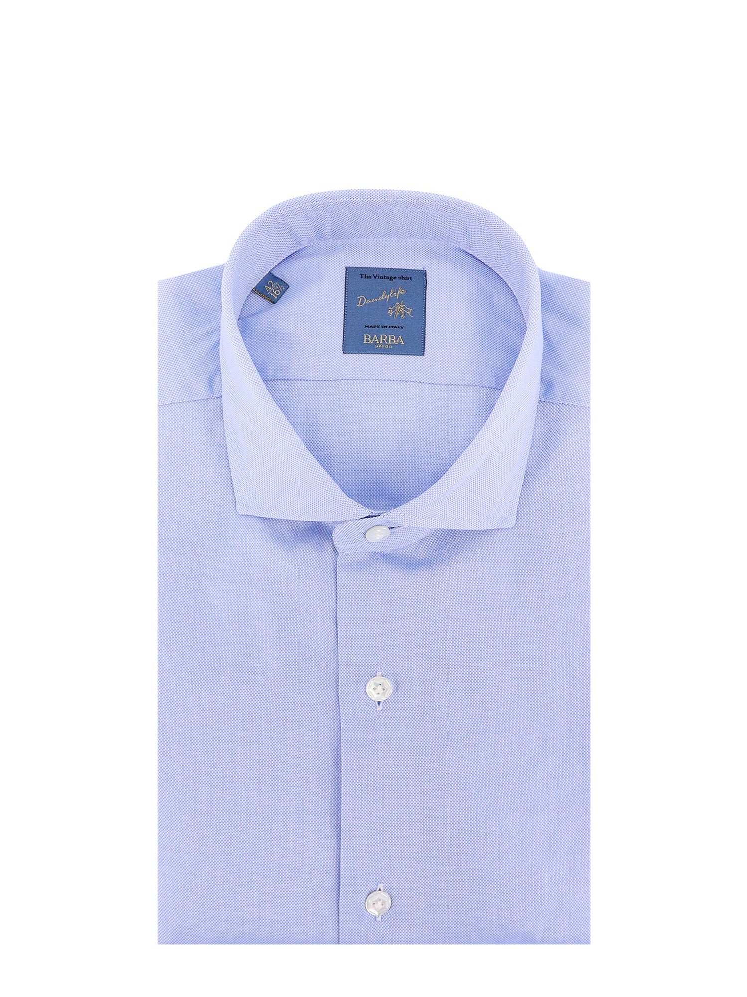 Barba Napoli-Camicia DandyLife in cotone-Uomo