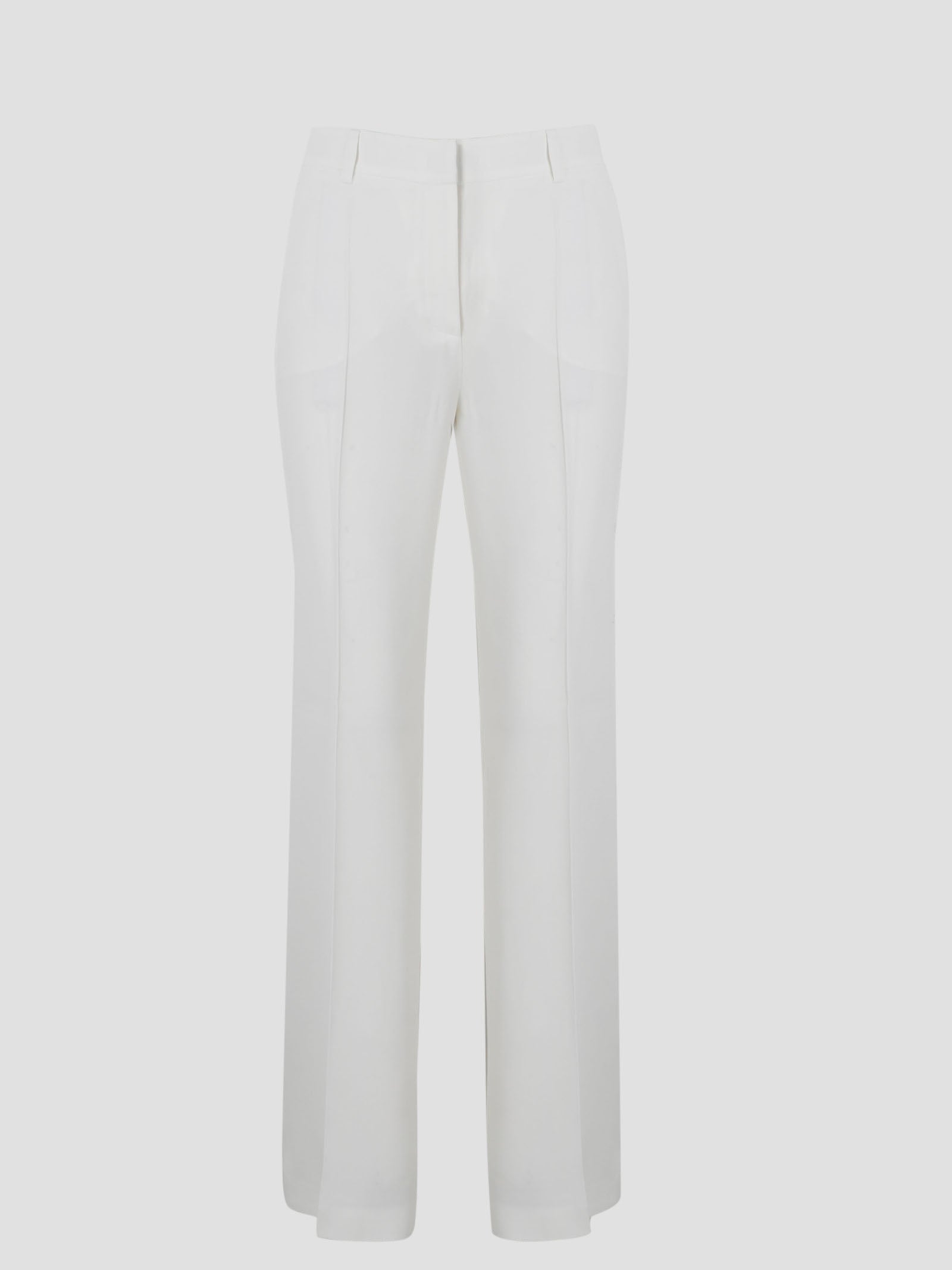 Alberta Ferretti-Tailored enver satin trousers-Donna