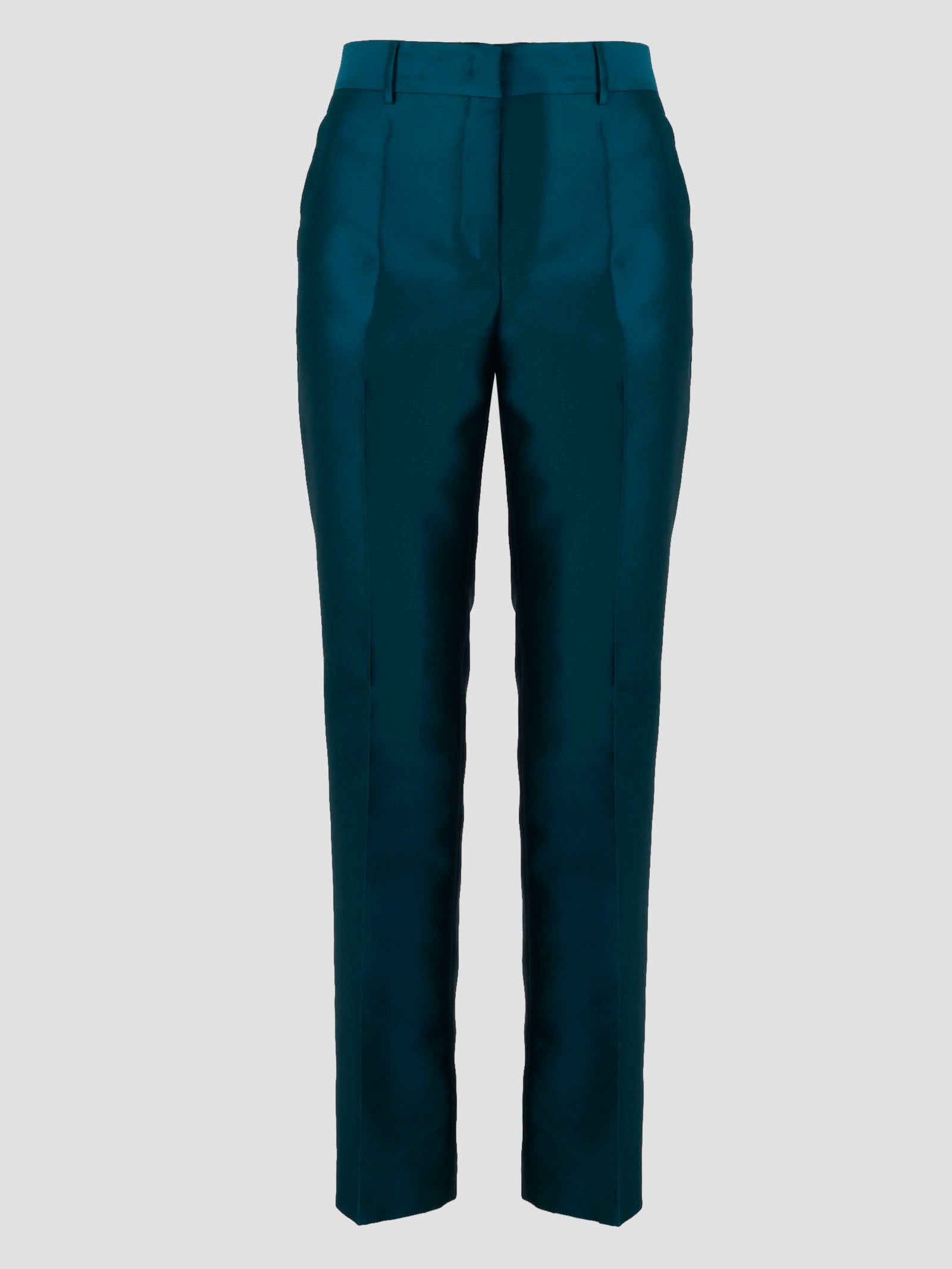 Alberta Ferretti-Mikado tailored pants-Donna