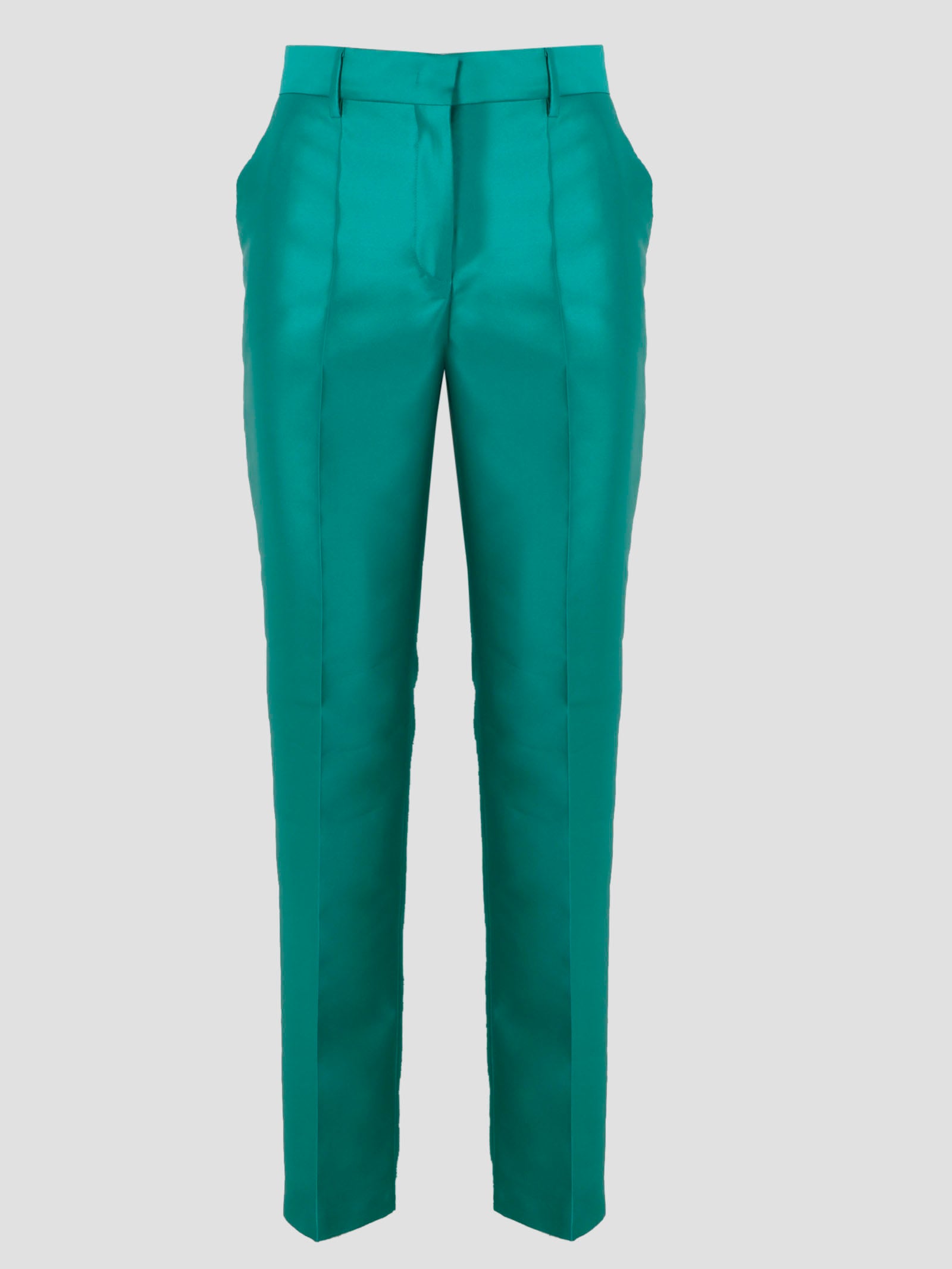 Alberta Ferretti-Mikado trousers-Donna