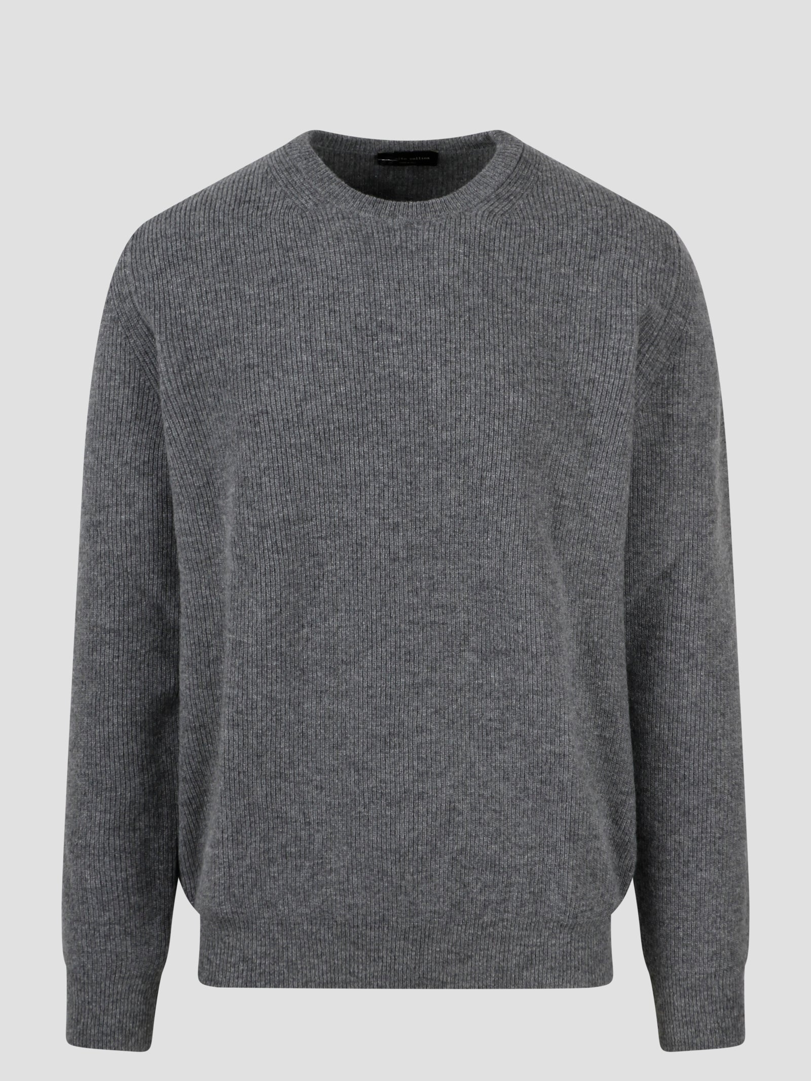 Roberto Collina-Superfine merino sweater-Uomo