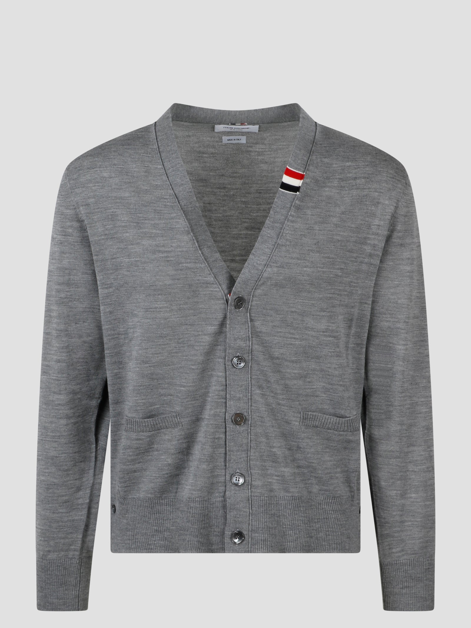 Thom Browne-Cardigan con bottoni-Uomo