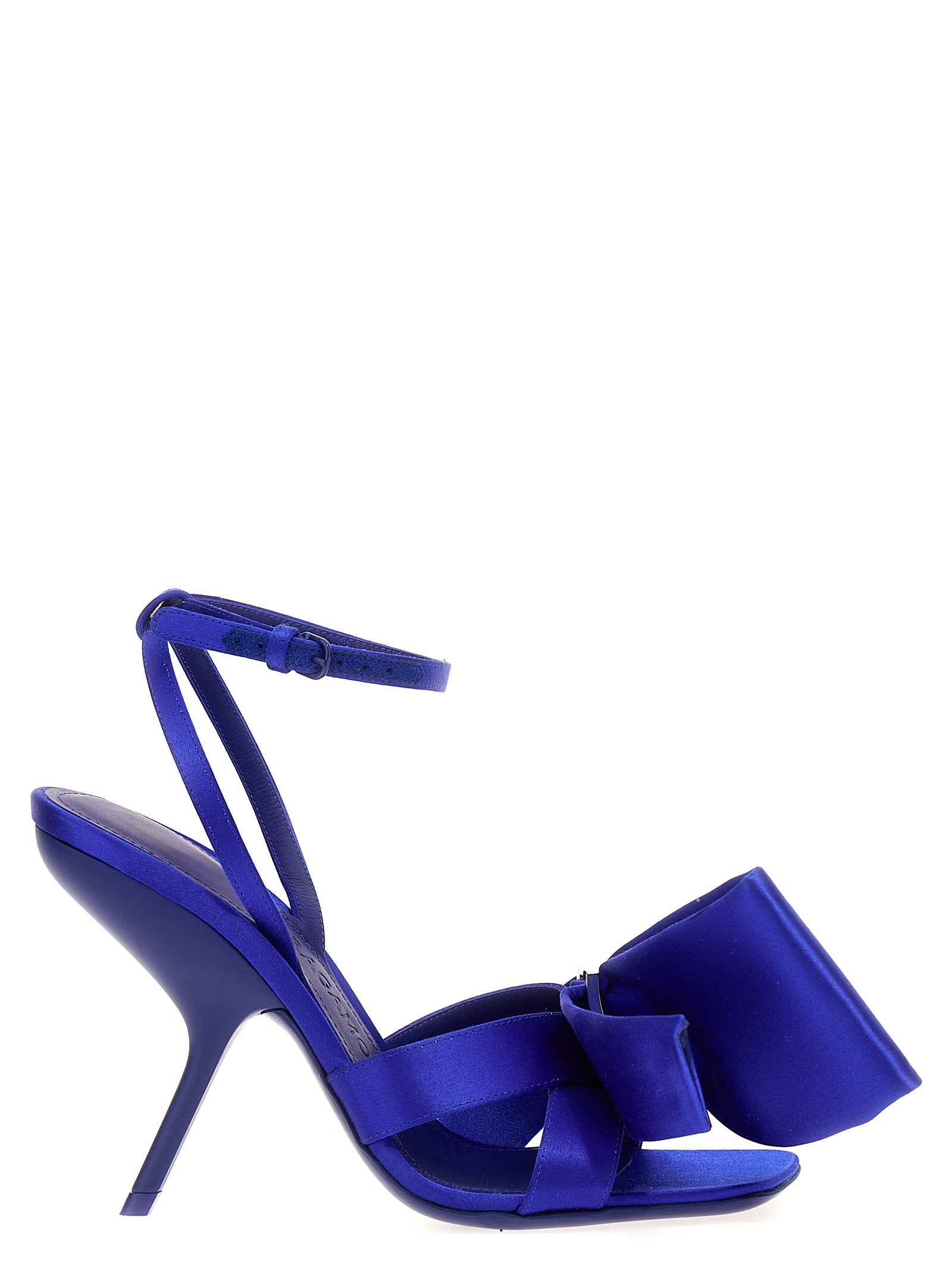 Ferragamo-Helena Sandali Blu-Donna