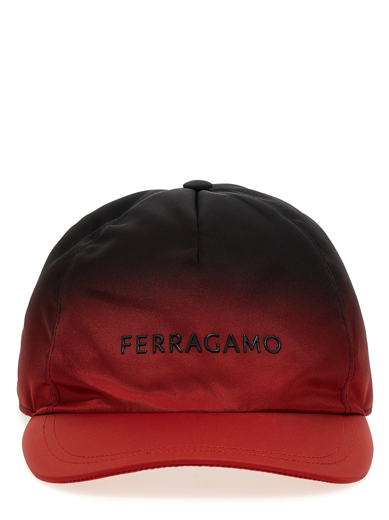 Ferragamo-Lettering Logo Cap Cappelli Multicolor-Uomo