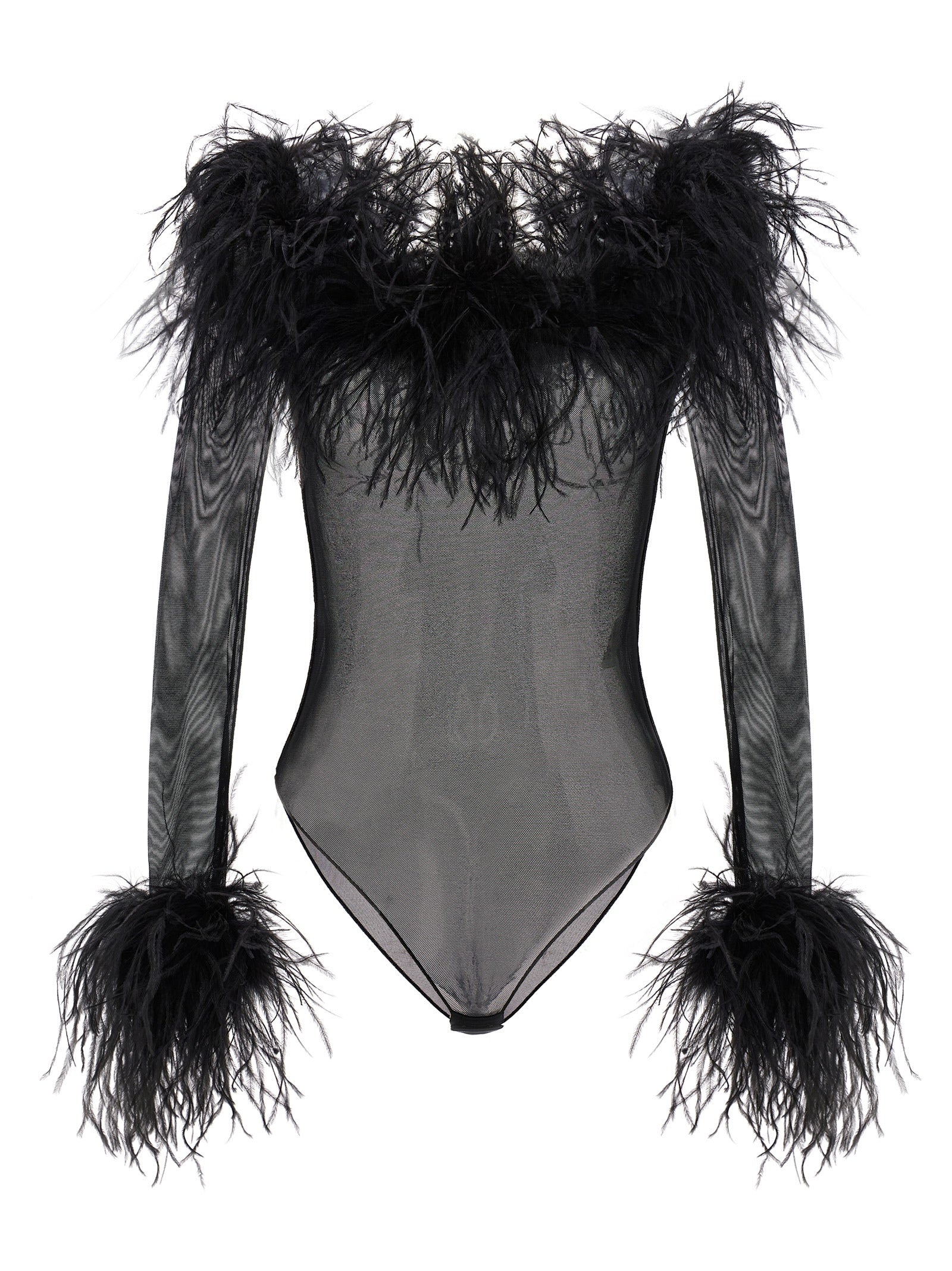 OséRee-Plumage Intimo Nero-Donna