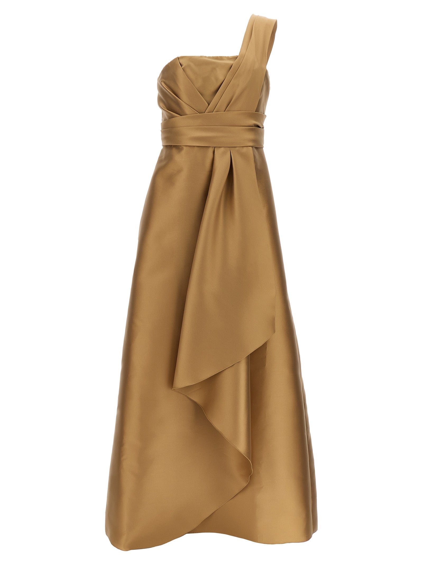 Alberta Ferretti-Mikado Abiti Beige-Donna