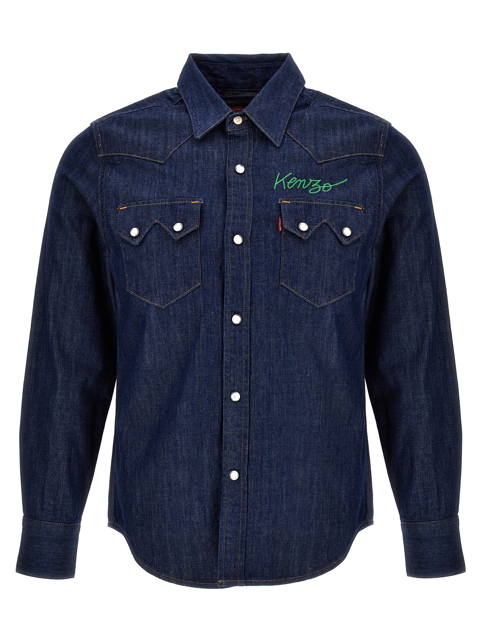 Kenzo-Kenzo X Levi Strauss & Co. Shirt Camicie Blu-Donna