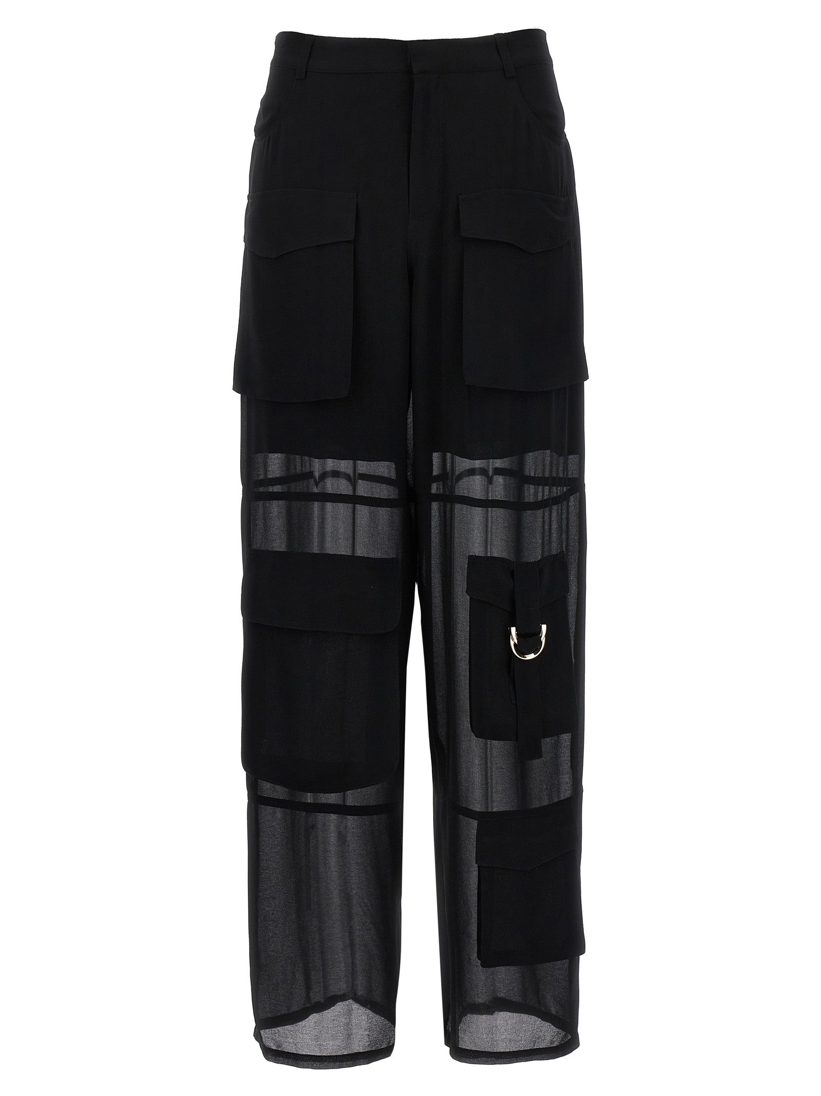 Pinko-Campofiorin Pantaloni Nero-Donna