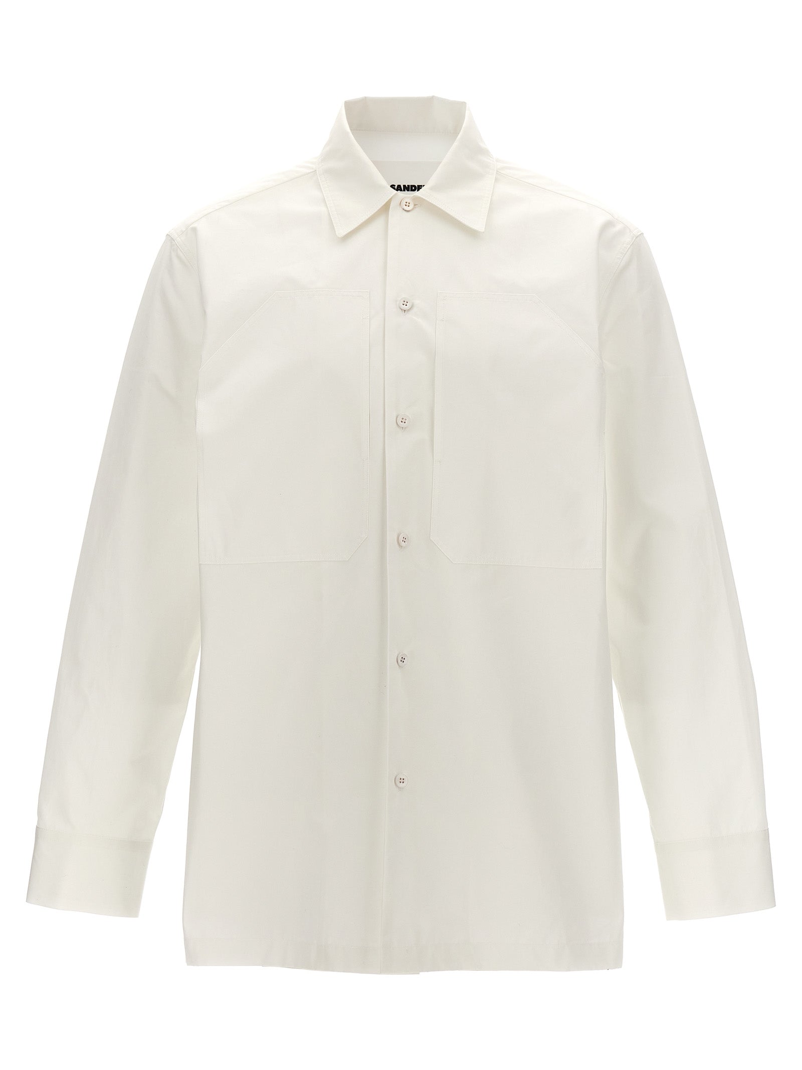 Jil Sander-Pocket Shirt Camicie Bianco-Uomo