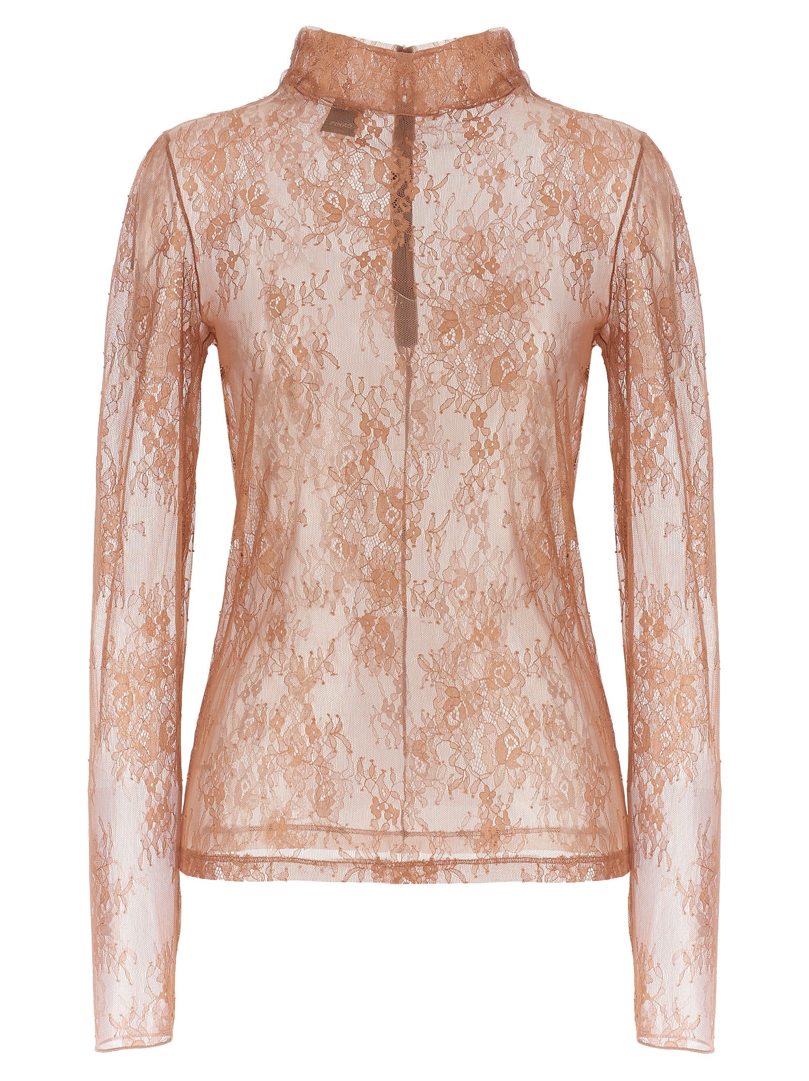 Pinko-Traminer Top Beige-Donna