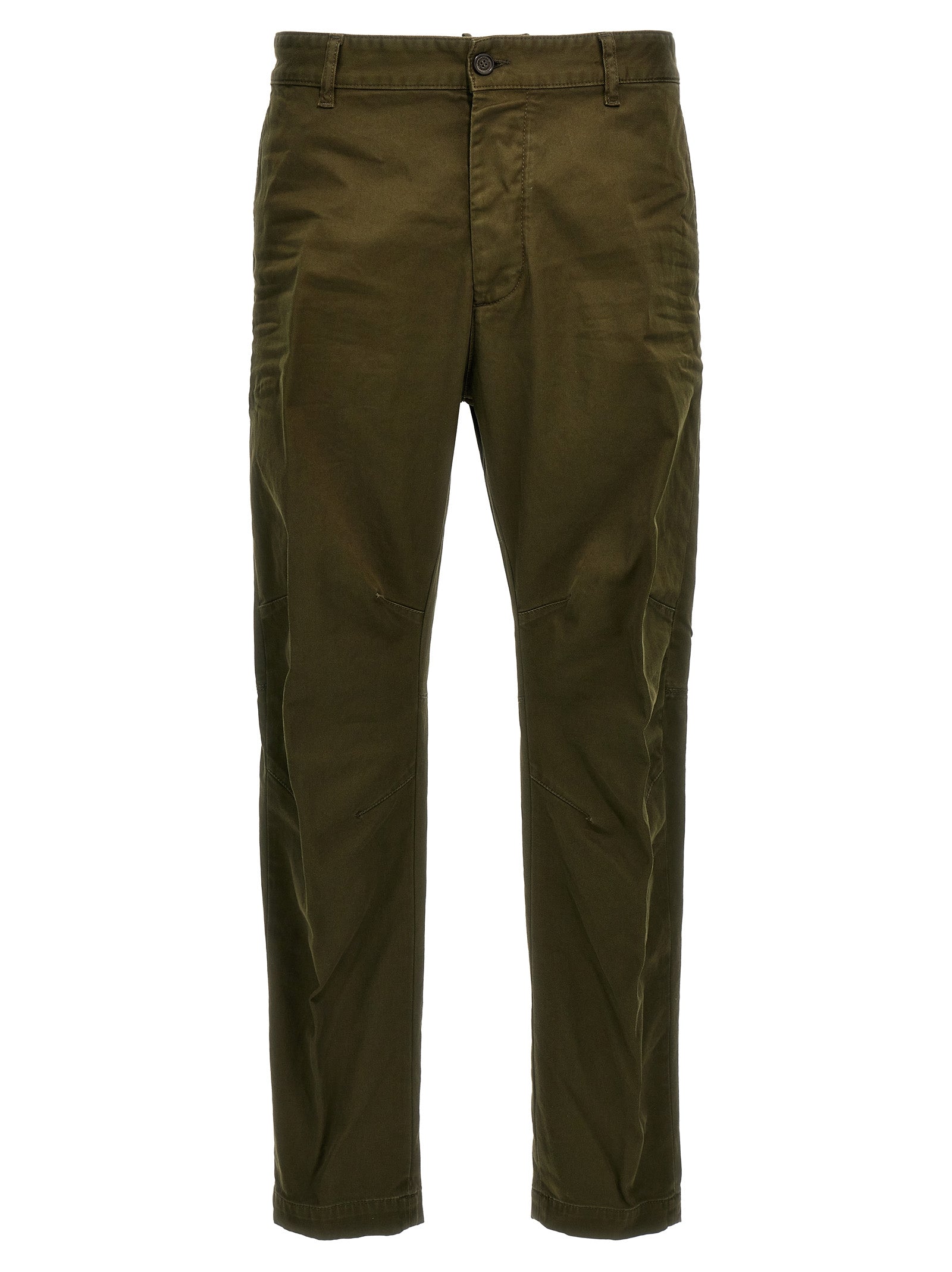 Dsquared2-Sexy Chino Pantaloni Verde-Uomo