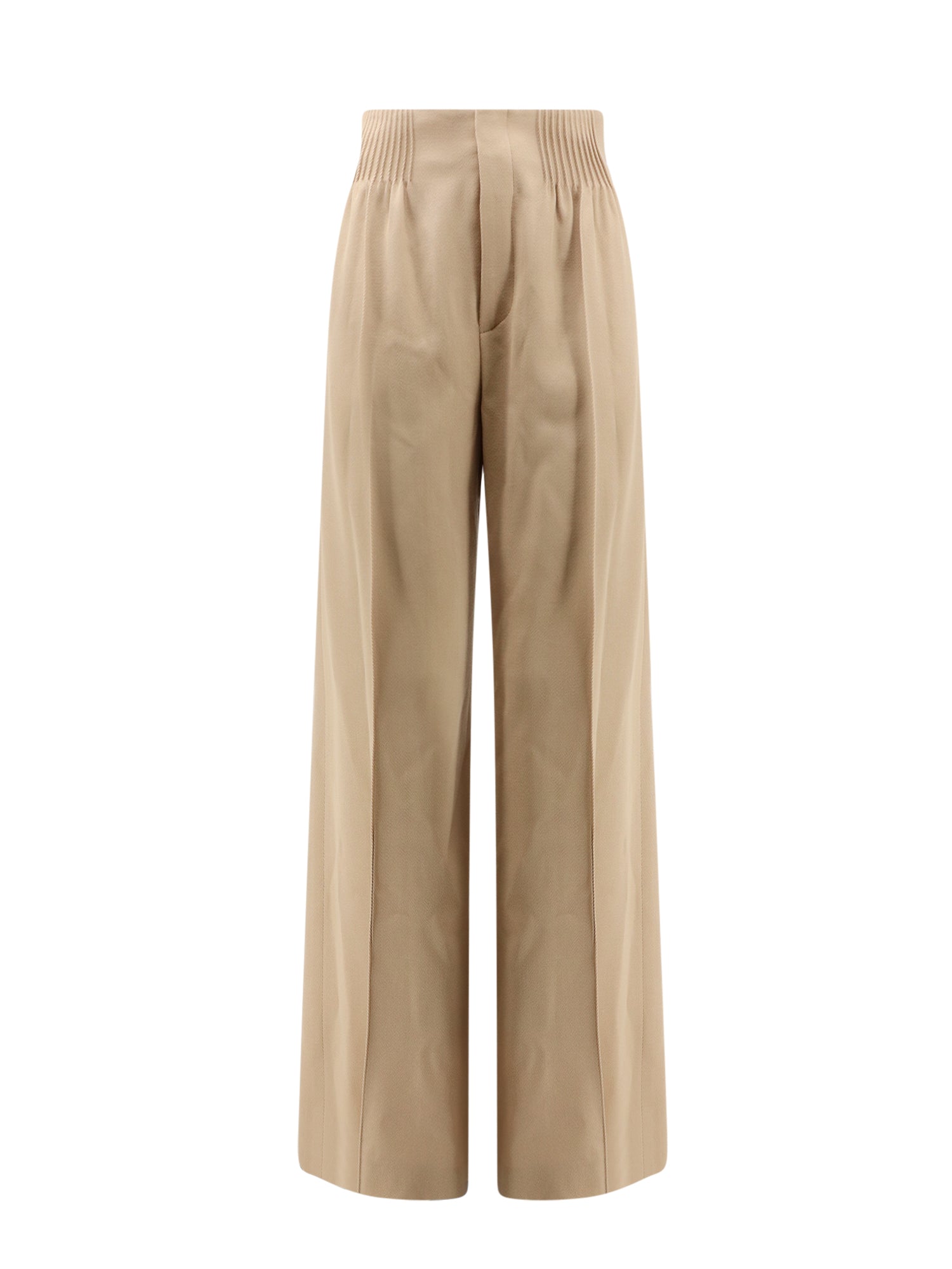 Chloé-Pantalone in lana vergine-Donna