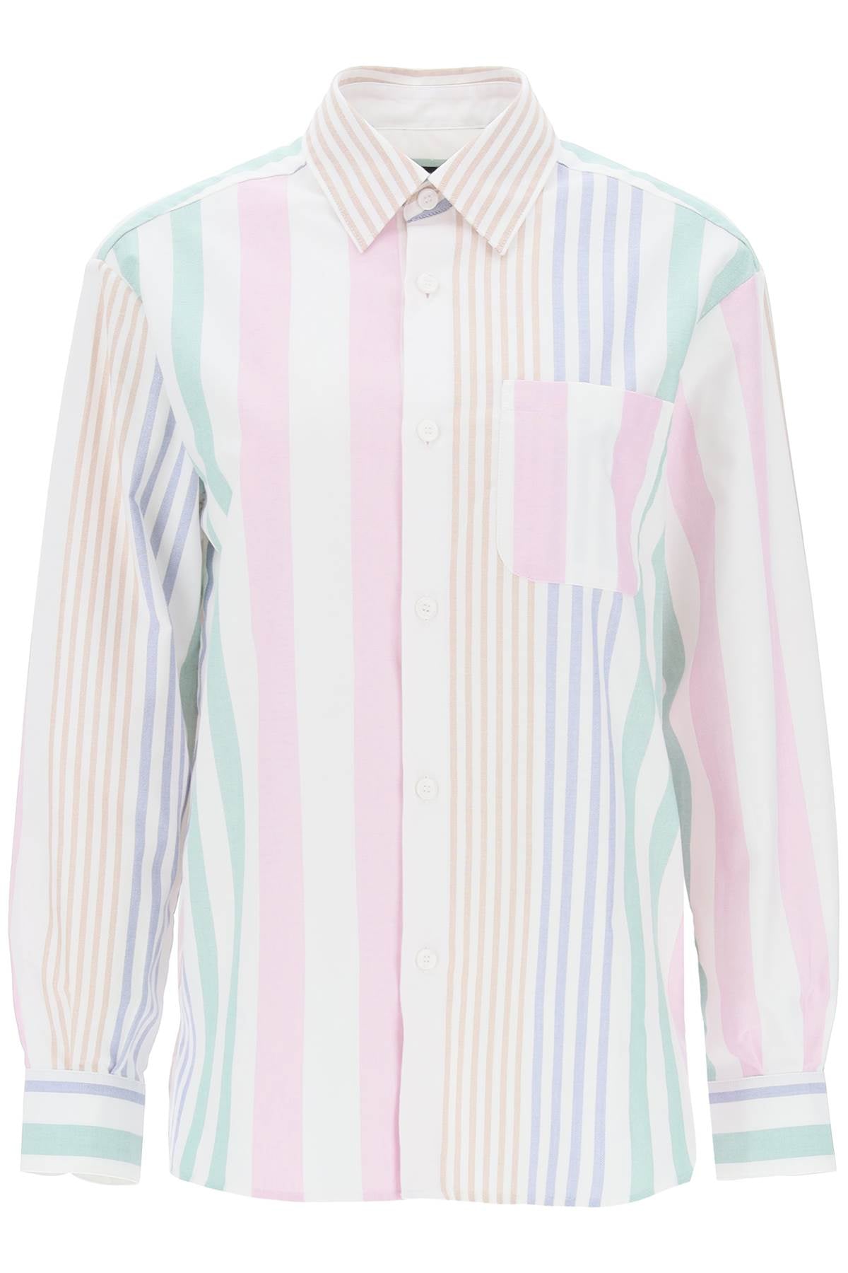 A. P.C.-Camicia Oxford A Righe Sela-Donna