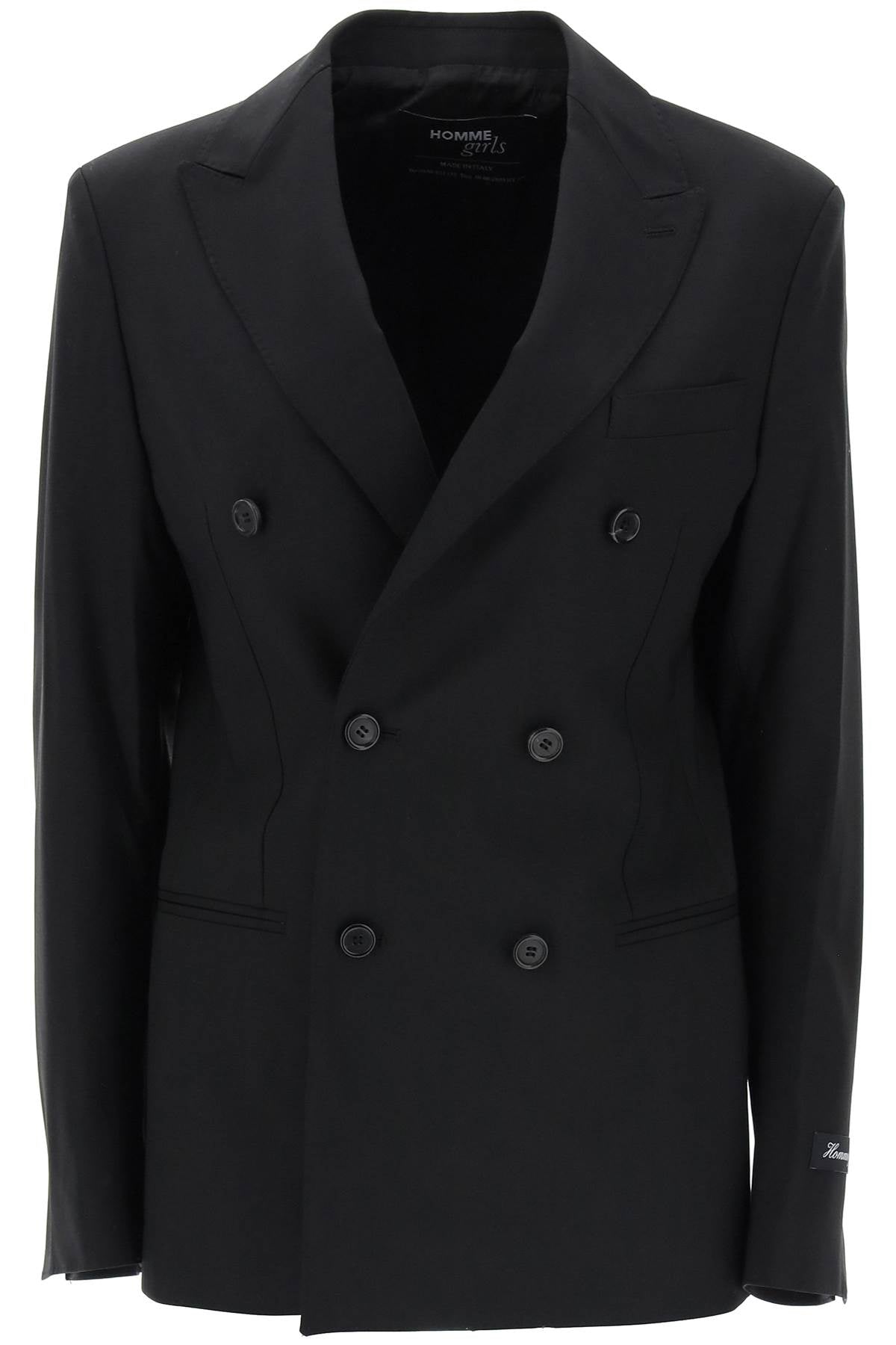 Homme Girls-Blazer Doppiopetto Slim Fit-Donna