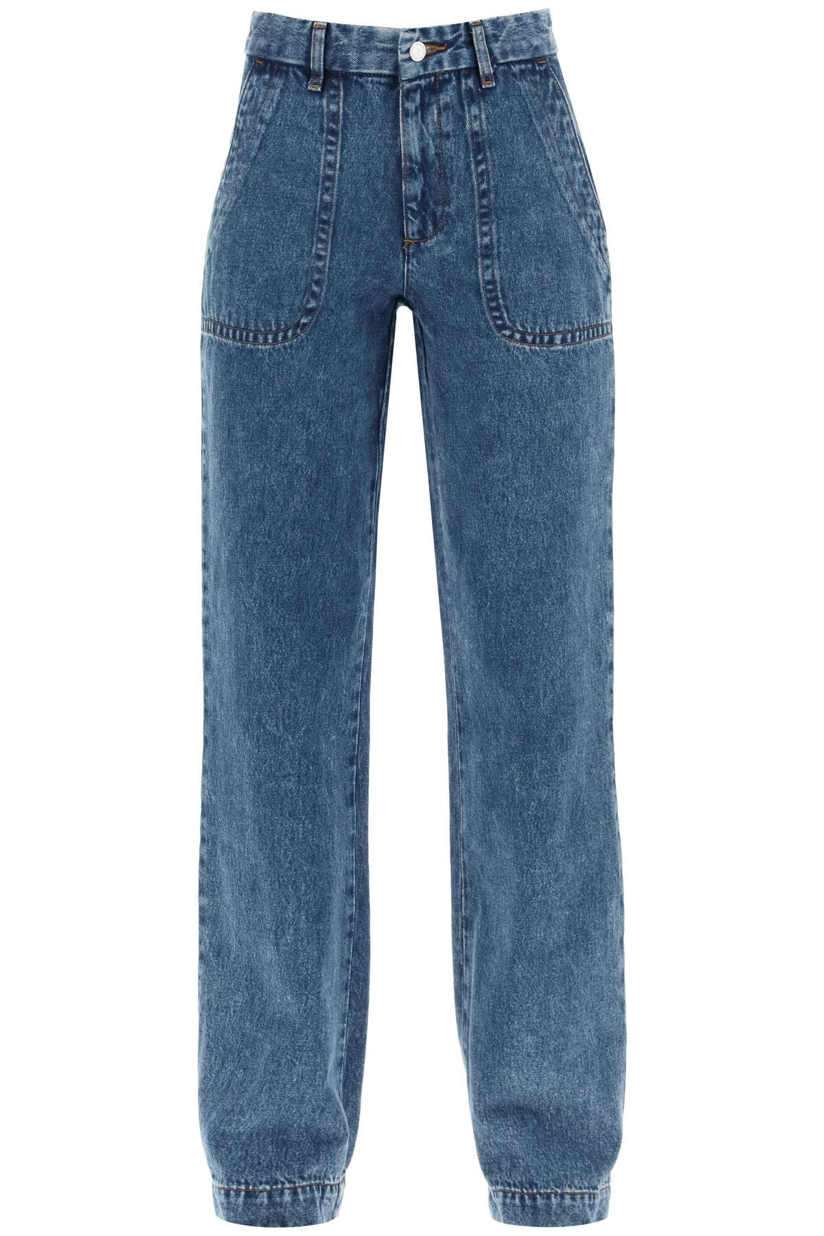 A. P.C.-Jeans A Gamba Ampia Seaside-Donna