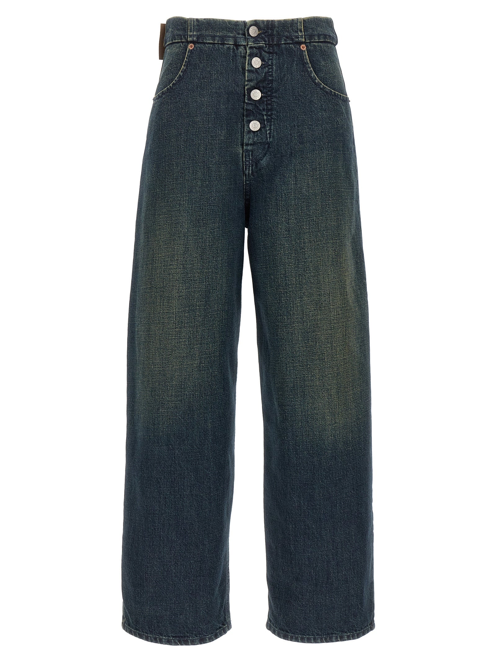 Mm6 Maison Margiela-Rihanna Jeans Blu-Donna