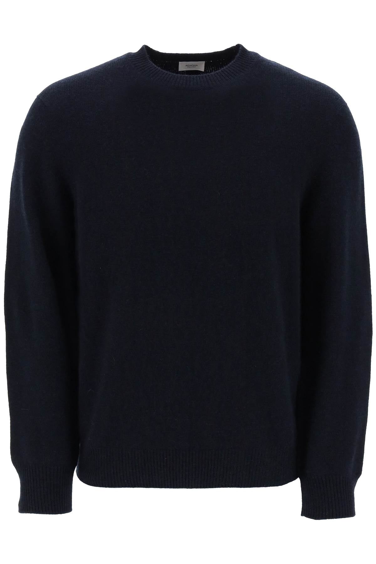 Agnona-Pullover A Girocollo In Cashmere-Uomo