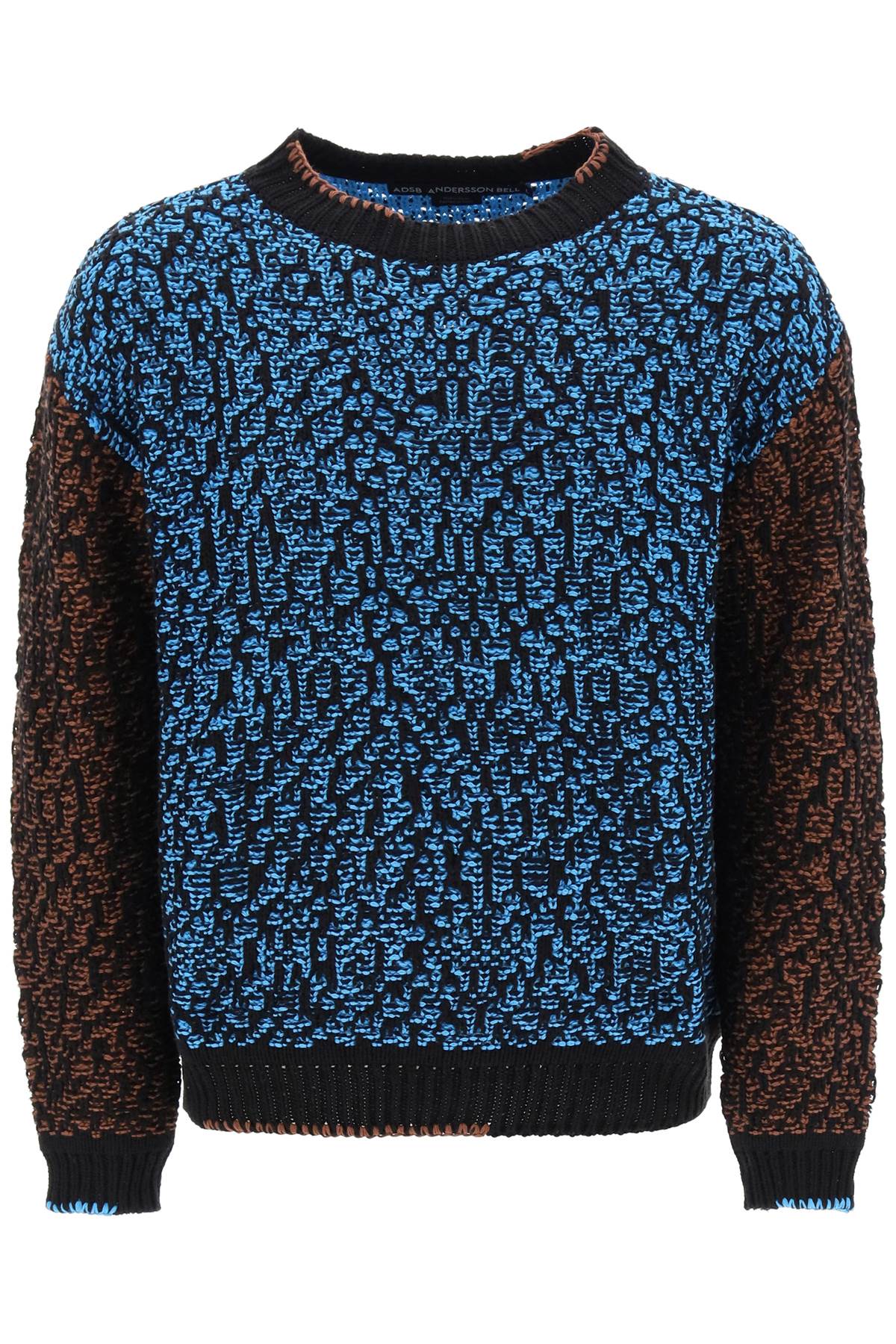 Andersson Bell-Pullover Multicolor Net In Misto Cotone-Uomo