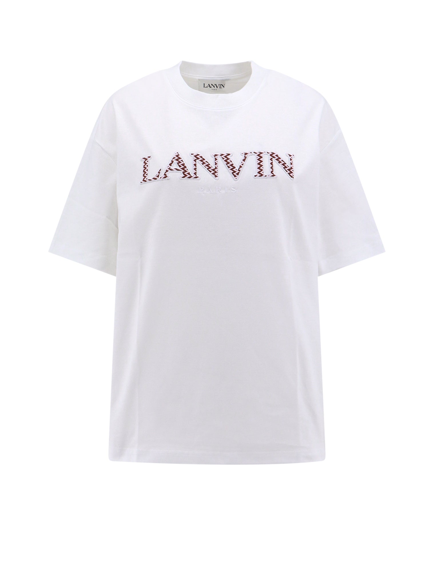 Lanvin-T-shirt in cotone con applicazione Lanvin-Donna