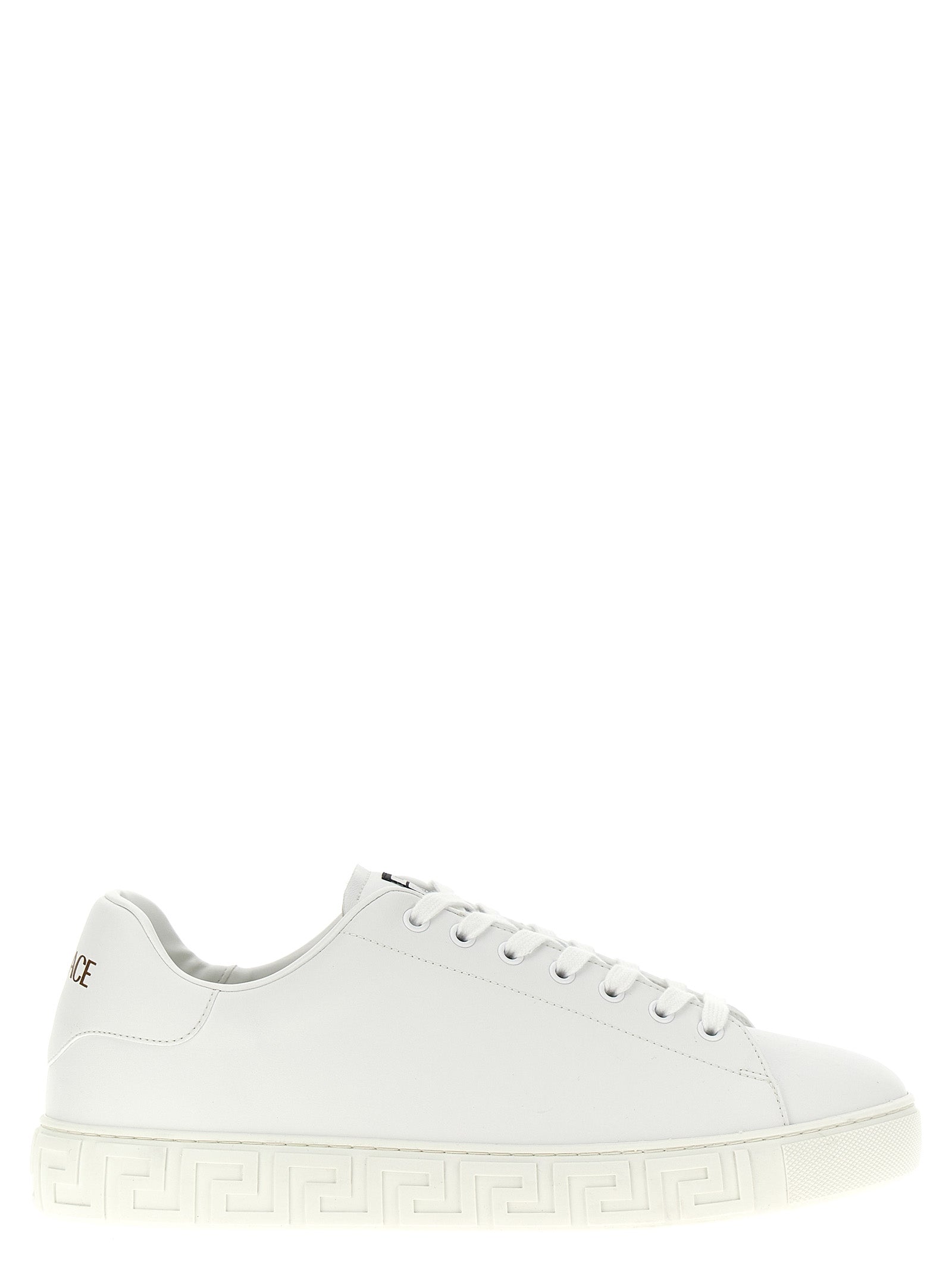 Versace-Greca Sneakers Bianco-Uomo