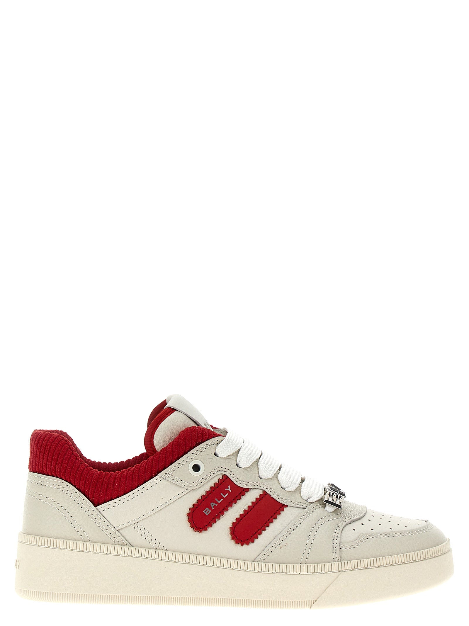 Bally-Royalty Sneakers Rosso-Uomo