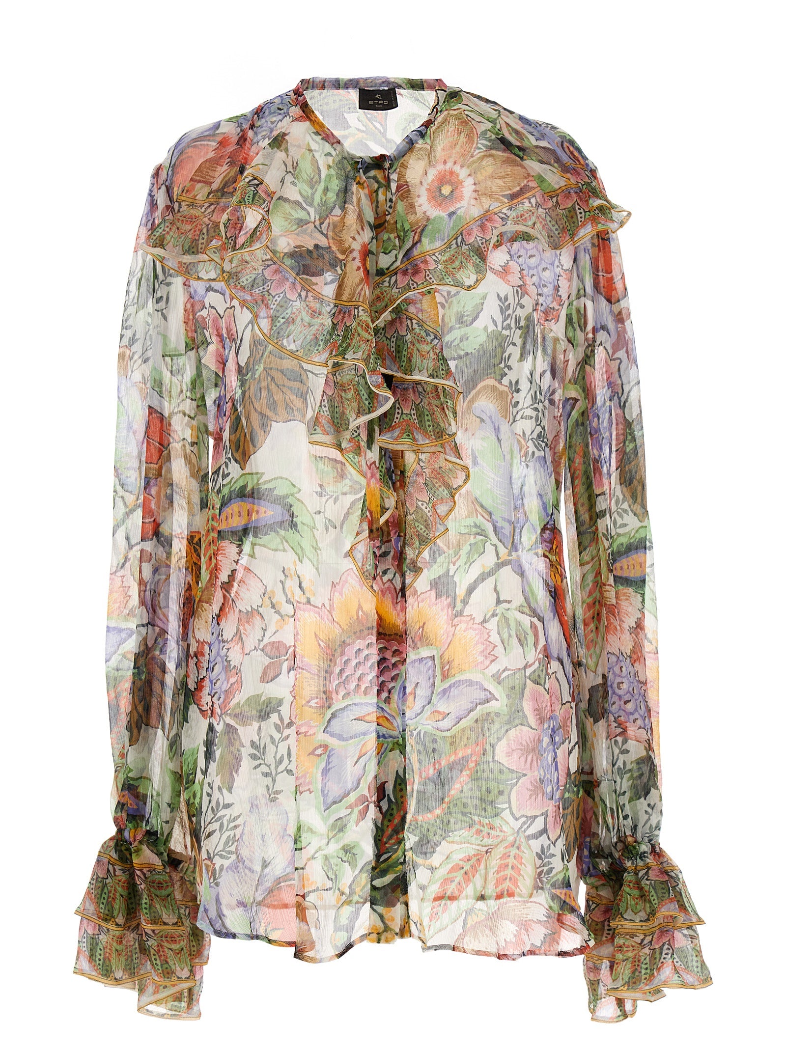 Etro-Floral Shirt Camicie Multicolor-Donna