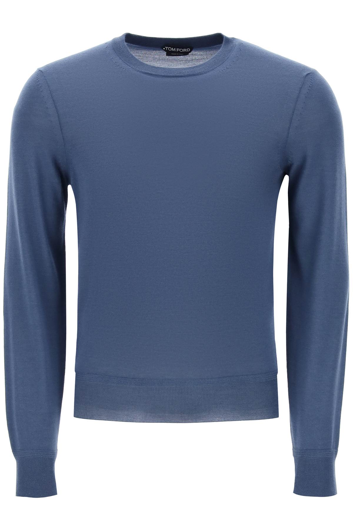 Tom Ford-Pullover Leggero In Cashmere E Seta-Uomo