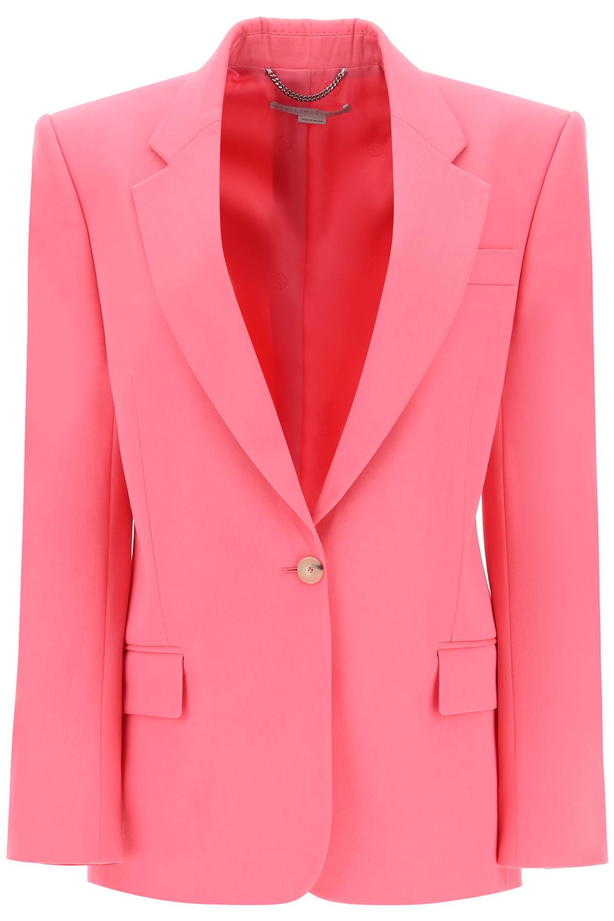 Stella Mc Cartney-Blazer In Lana Responsabile-Donna