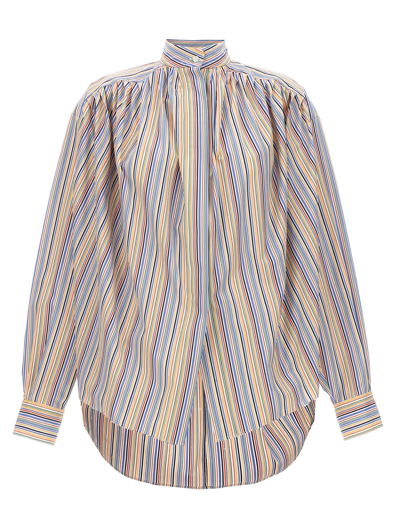 Etro-Striped Shirt Camicie Multicolor-Donna