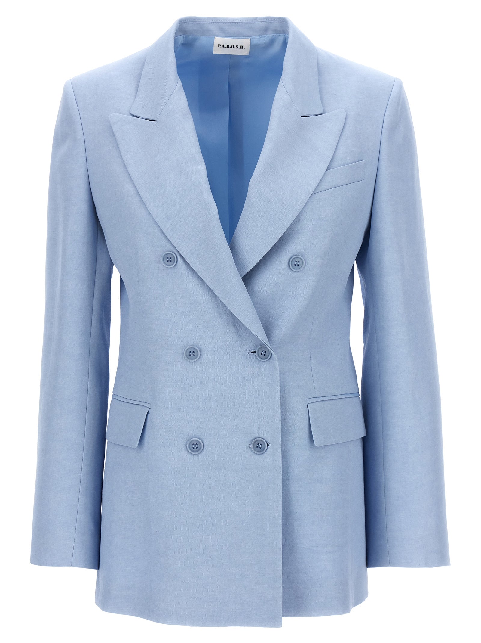 P. A.R. O.S. H.-Double-Breasted Blazer Blazer And Suits Celeste-Donna