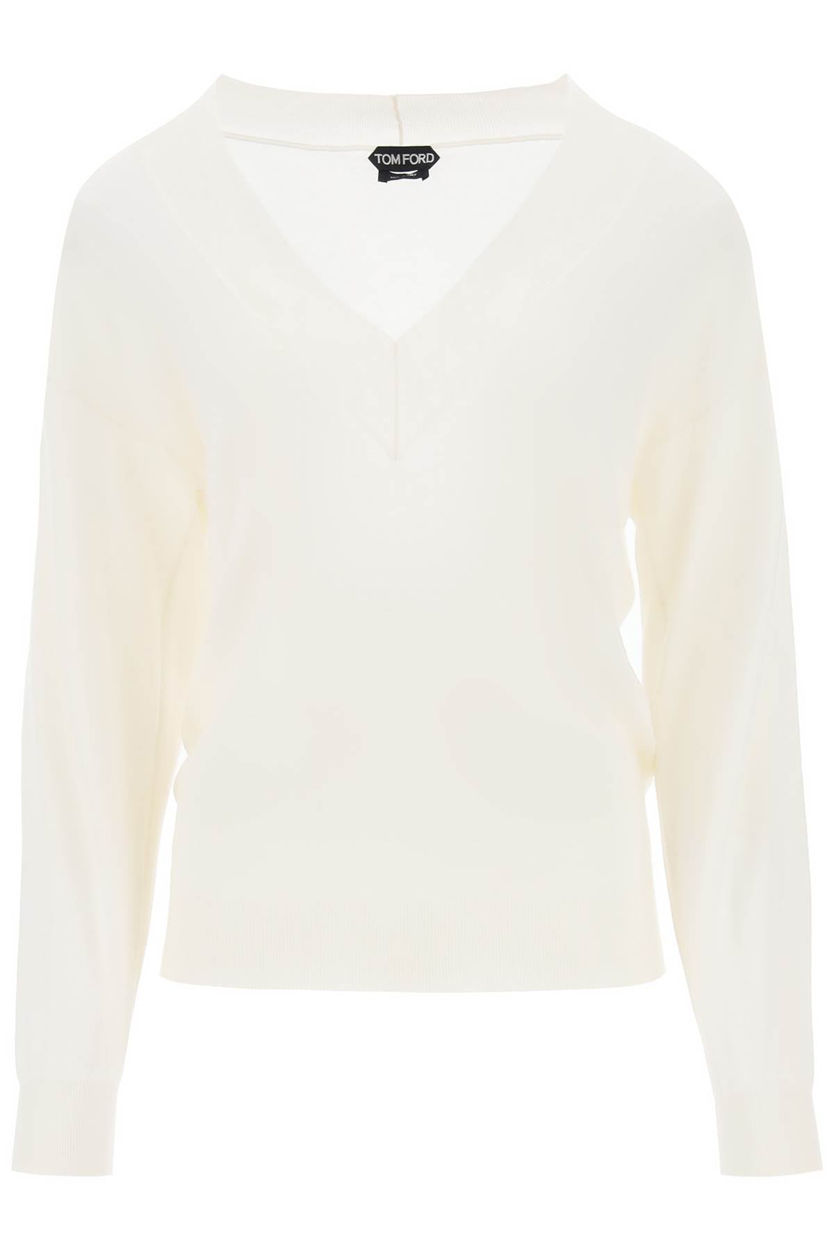 Tom Ford-Pullover In Cashmere E Seta-Donna