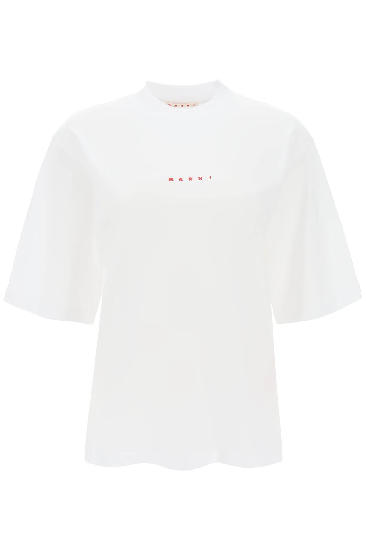 Marni-T Shirt In Cotone Organico-Donna