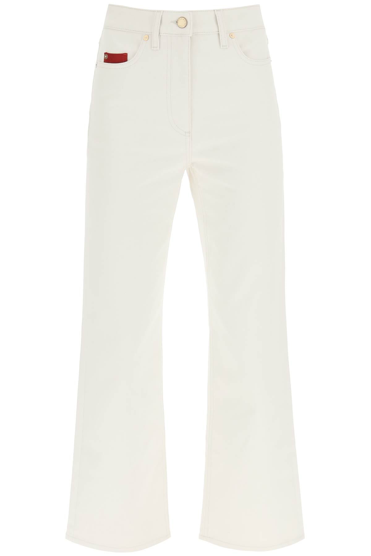 Agnona-Jeans In Cotone E Cashmere-Donna