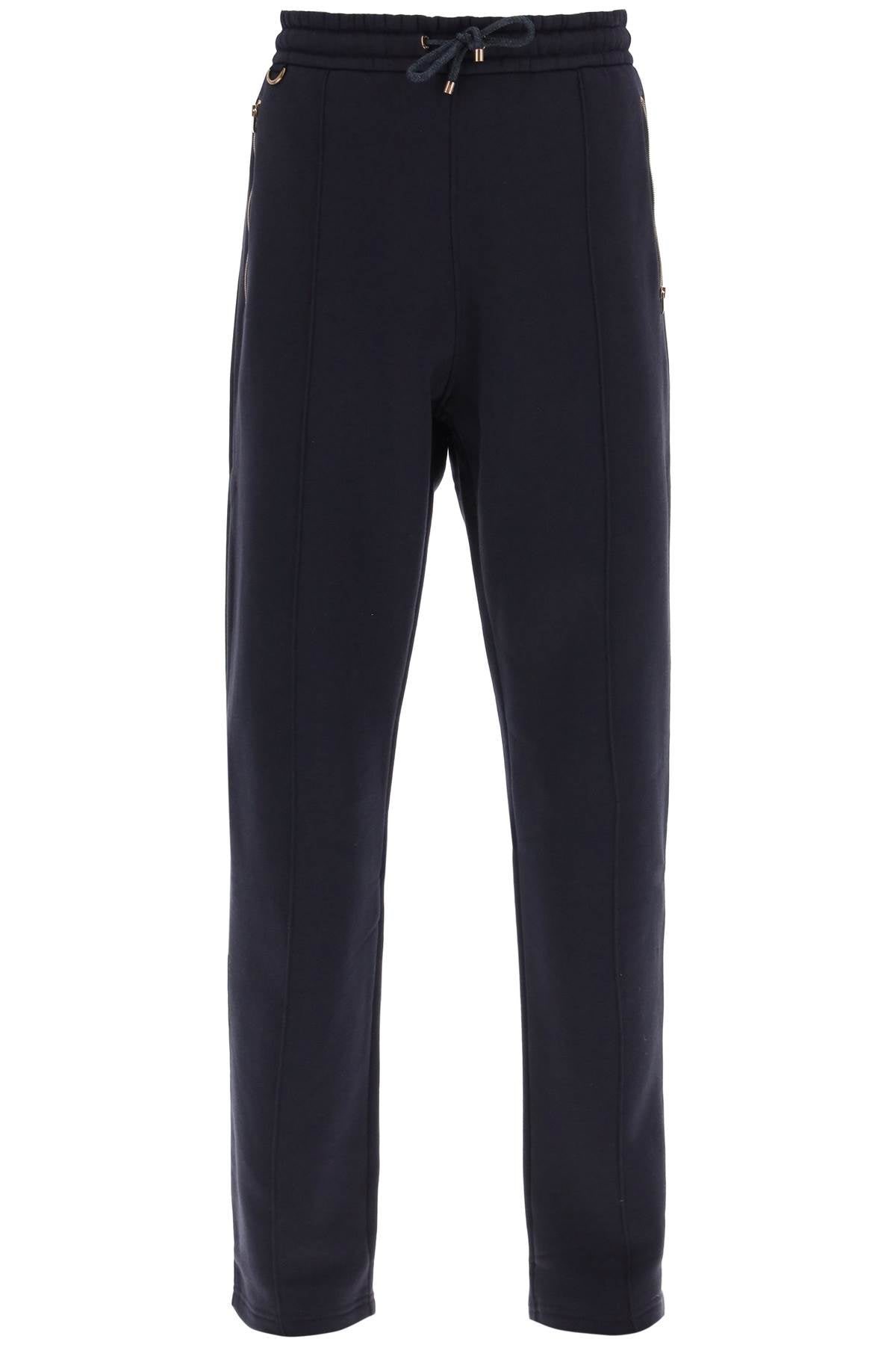 Agnona-Joggers In Cotone E Cashmere-Uomo