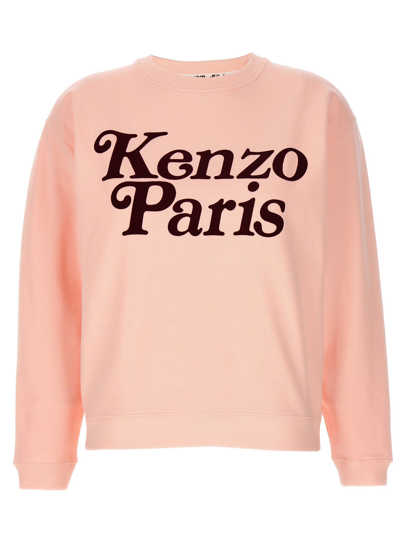 Kenzo-Logo Felpe Rosa-Donna