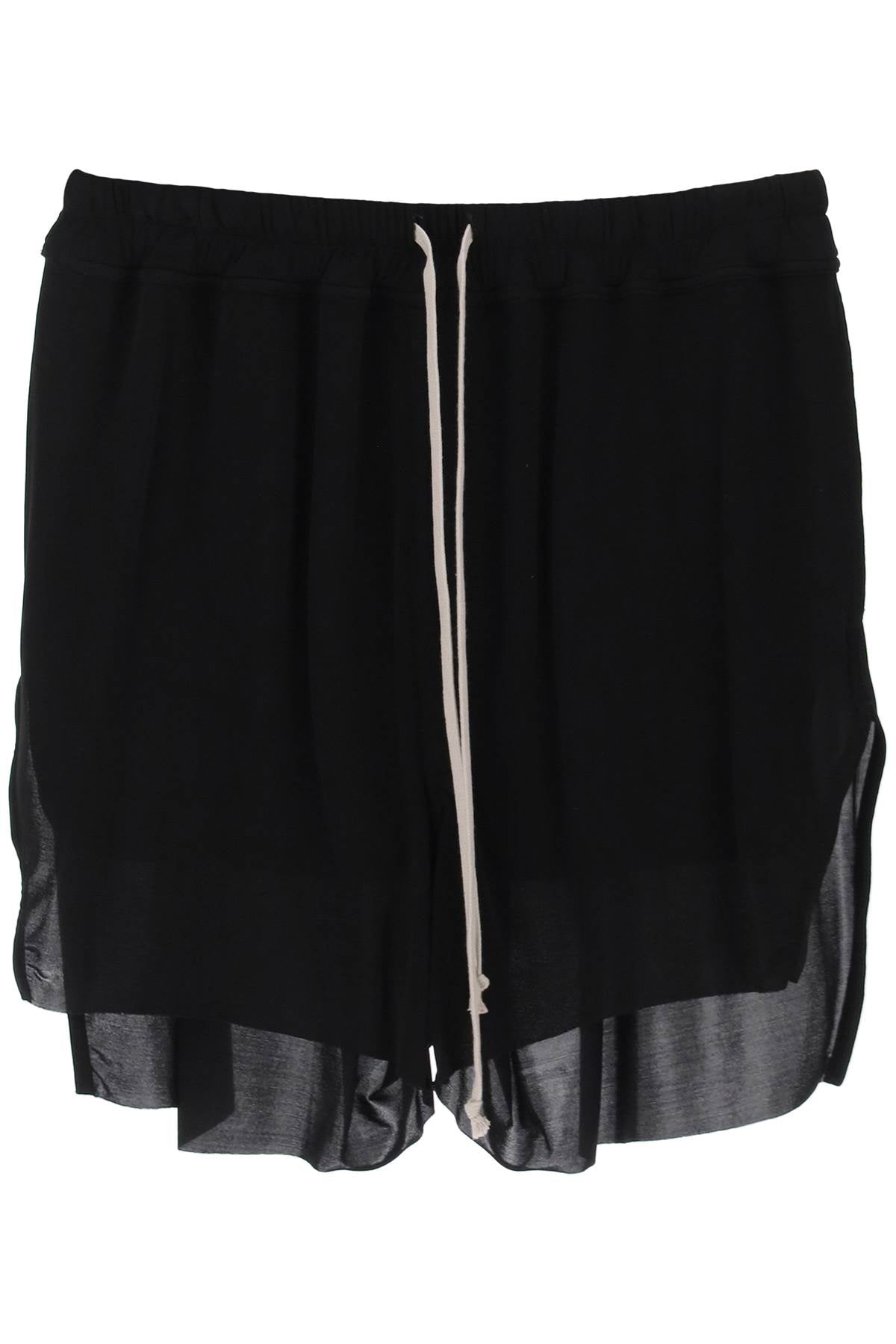 Rick Owens-Shorts Sportivi In Cupro-Donna