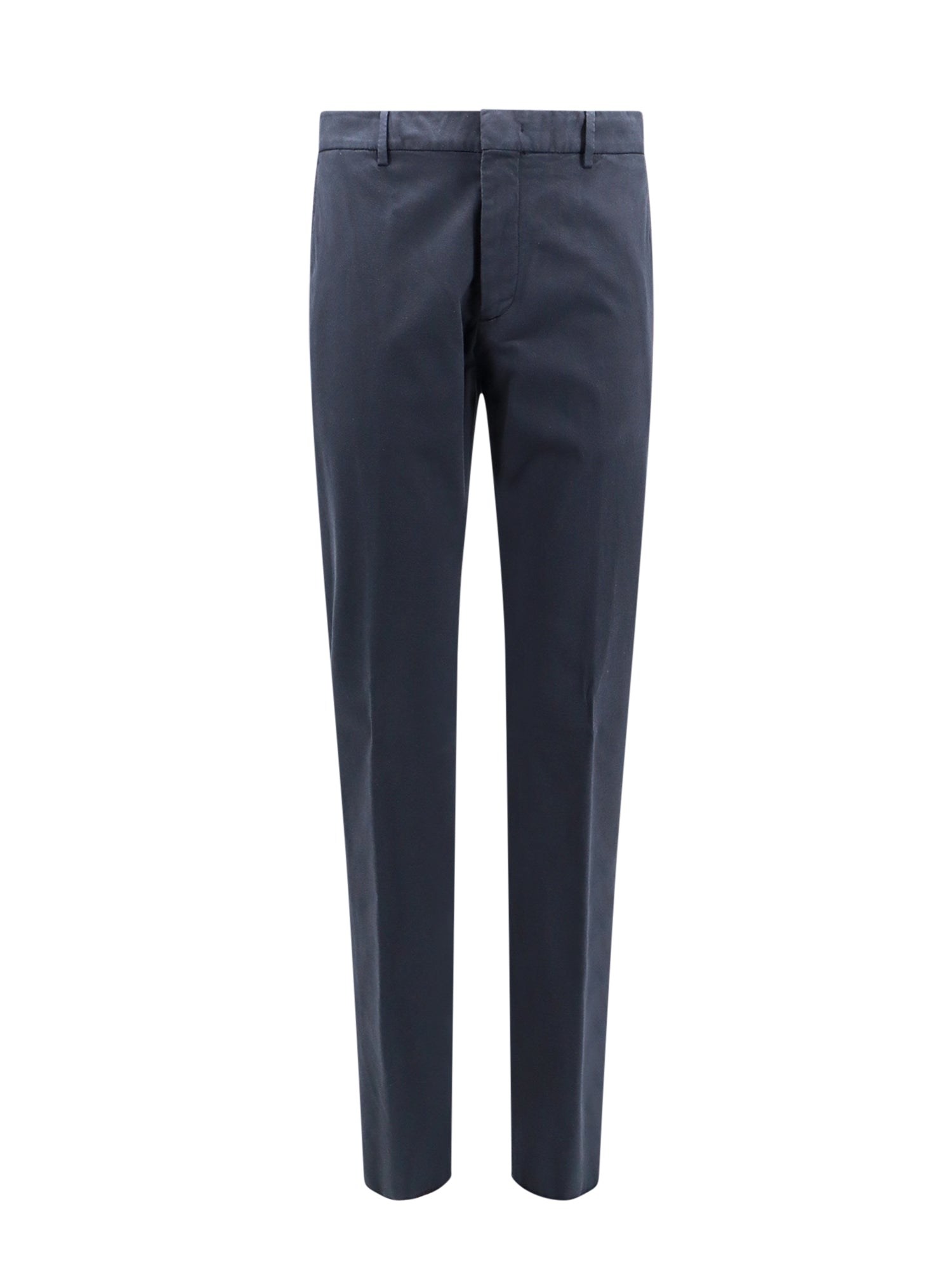 Zegna-Pantalone in cotone stretch-Uomo