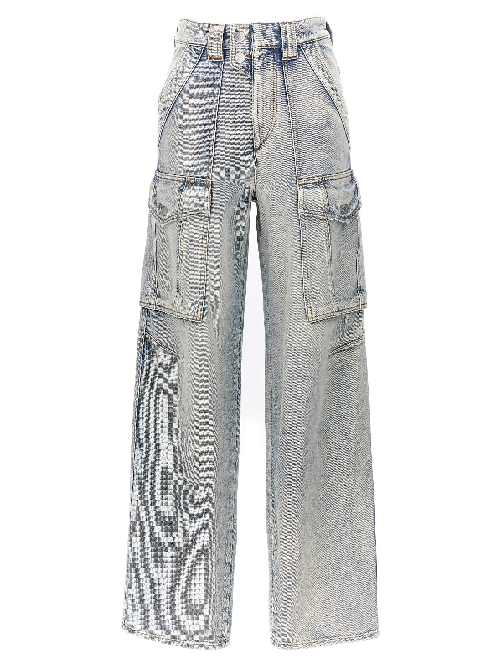 Marant Etoile-Heilani Jeans Celeste-Donna