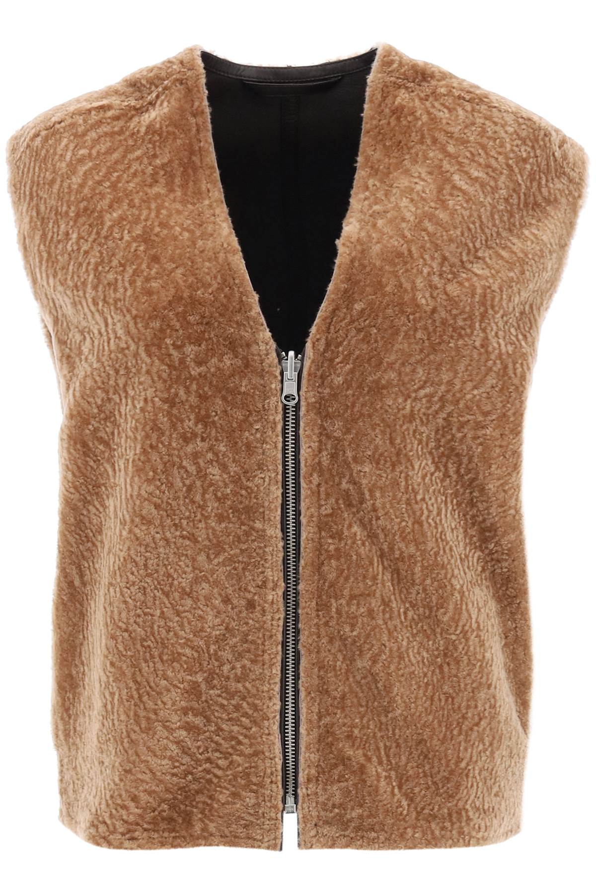 By Malene Birger-Gilet Reversibile In Shearling Veronicas-Donna