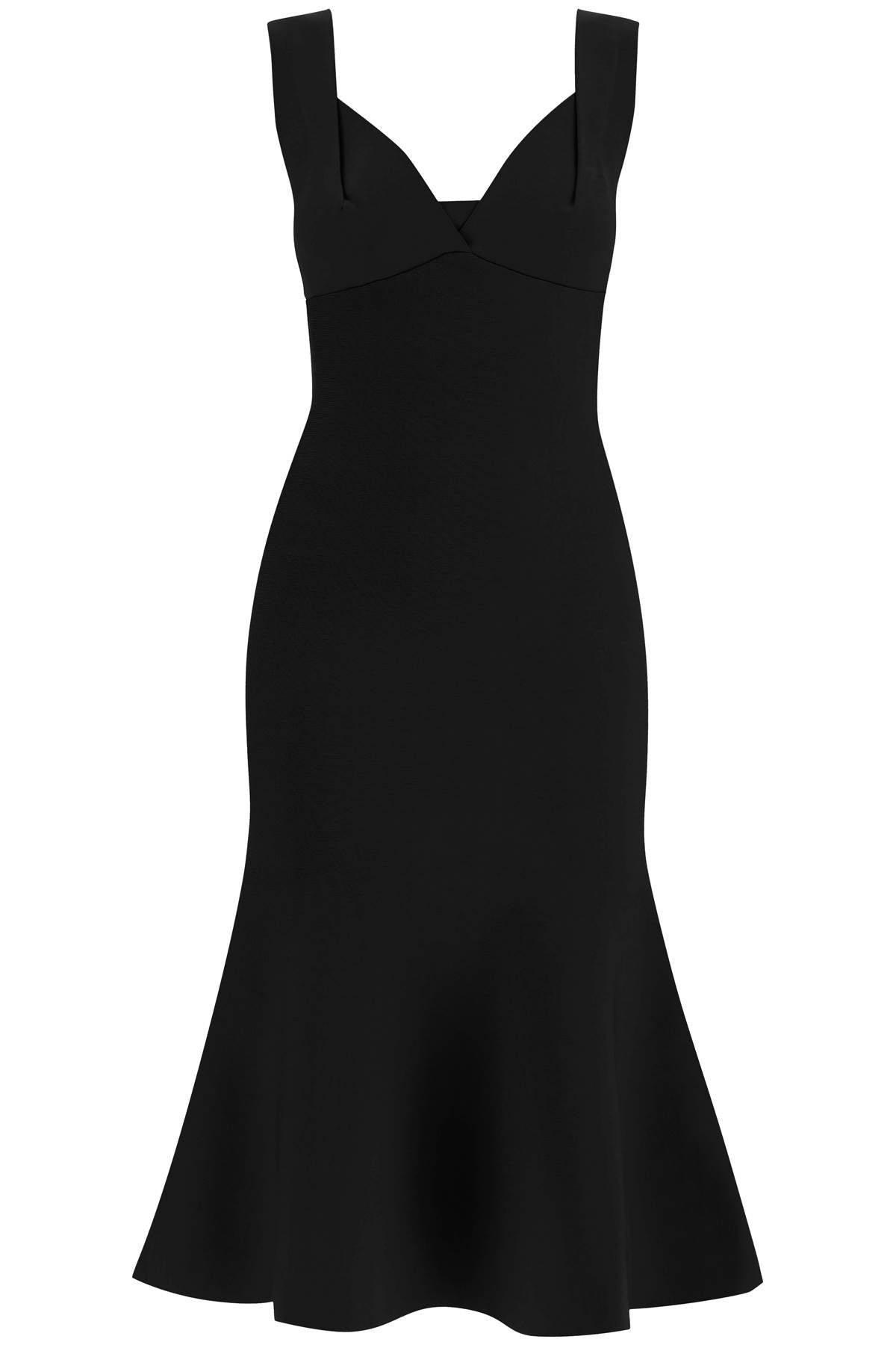 Roland Mouret-Abito Midi Con Fondo Svasato-Donna