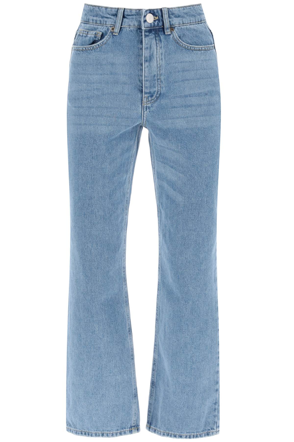 By Malene Birger-Jeans Cropped Milium In Denim Organico-Donna