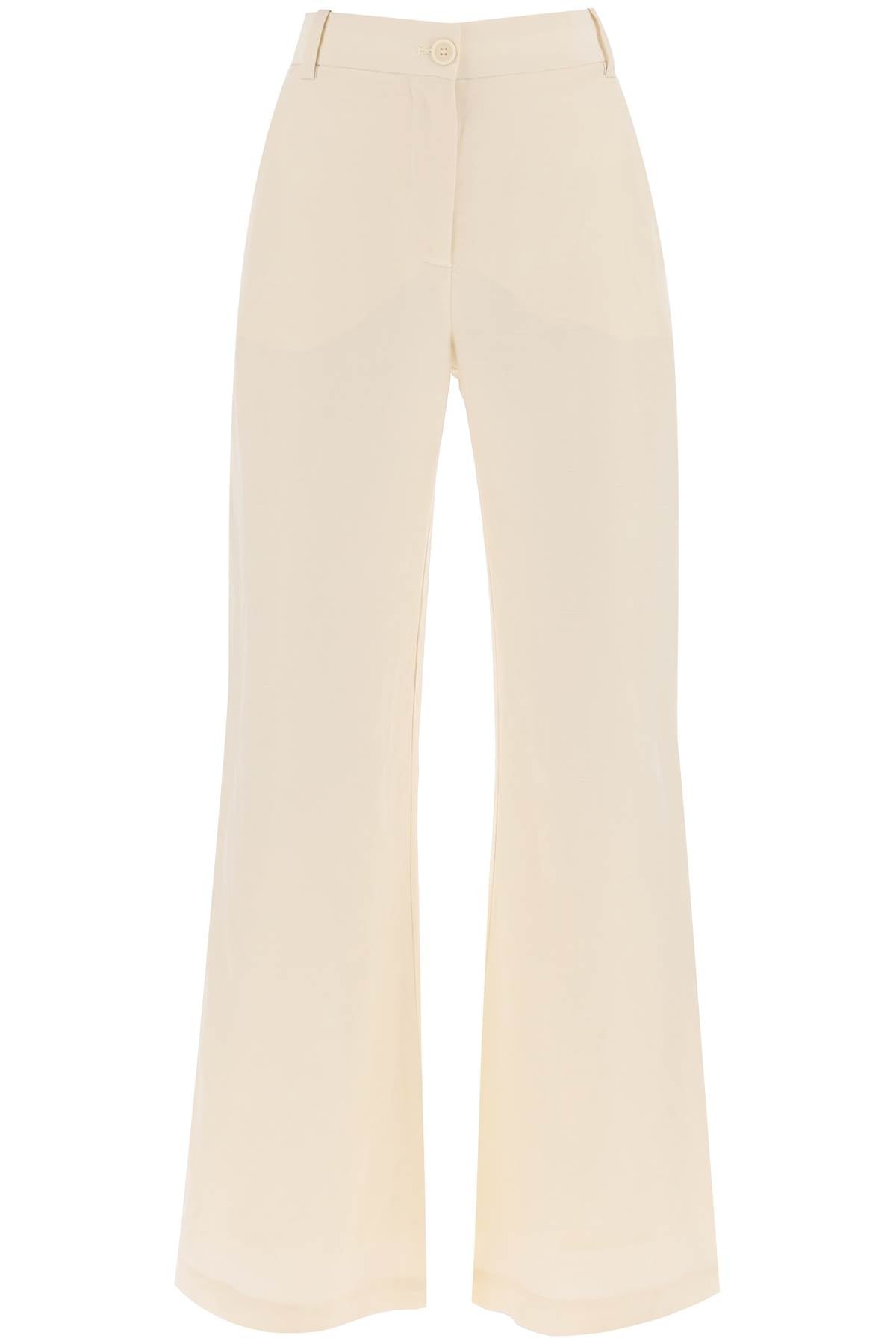 By Malene Birger-Pantaloni 'Carass' In Misto Lino-Donna