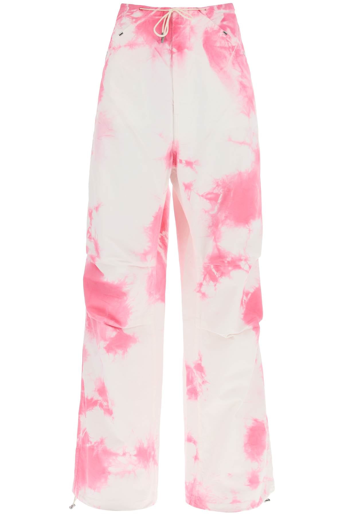 Darkpark-Pantaloni Baggy In Cotone Tie Dye-Donna