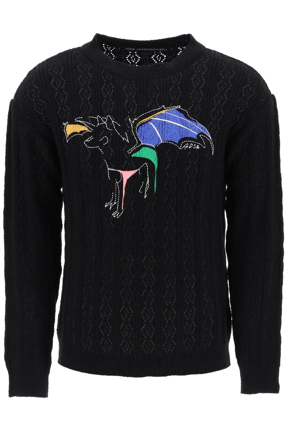 Andersson Bell-Pullover Traforato Dragon-Uomo