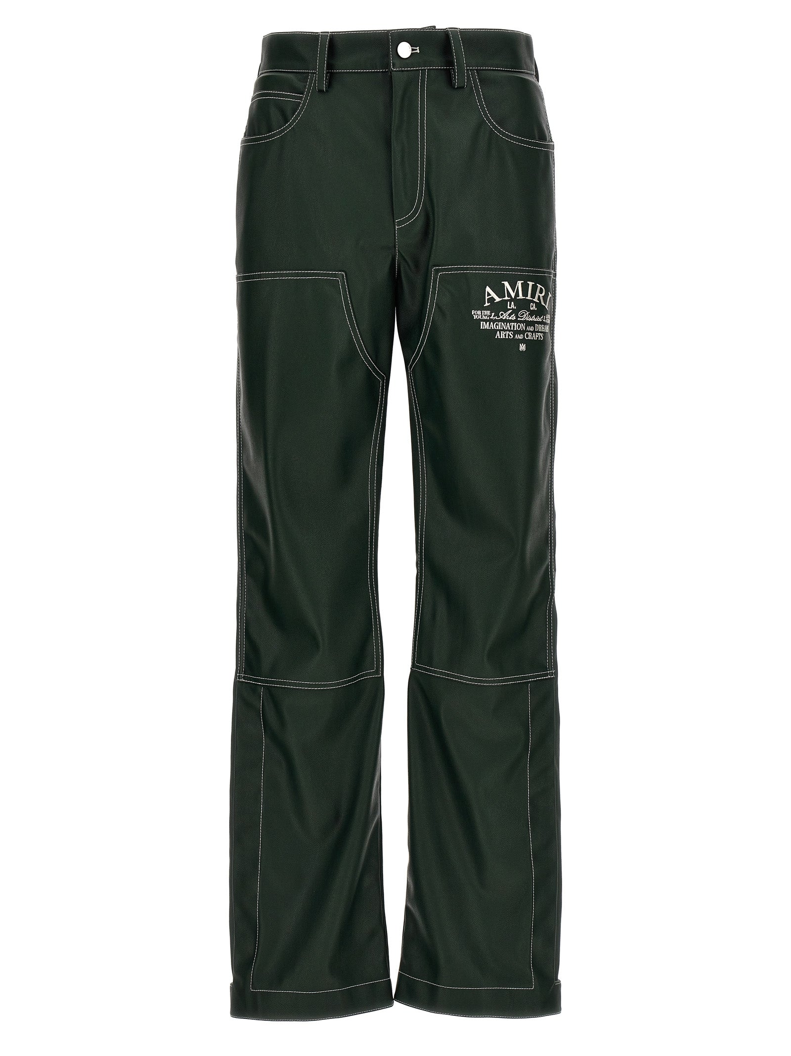 Amiri-Carpenter Pantaloni Verde-Uomo