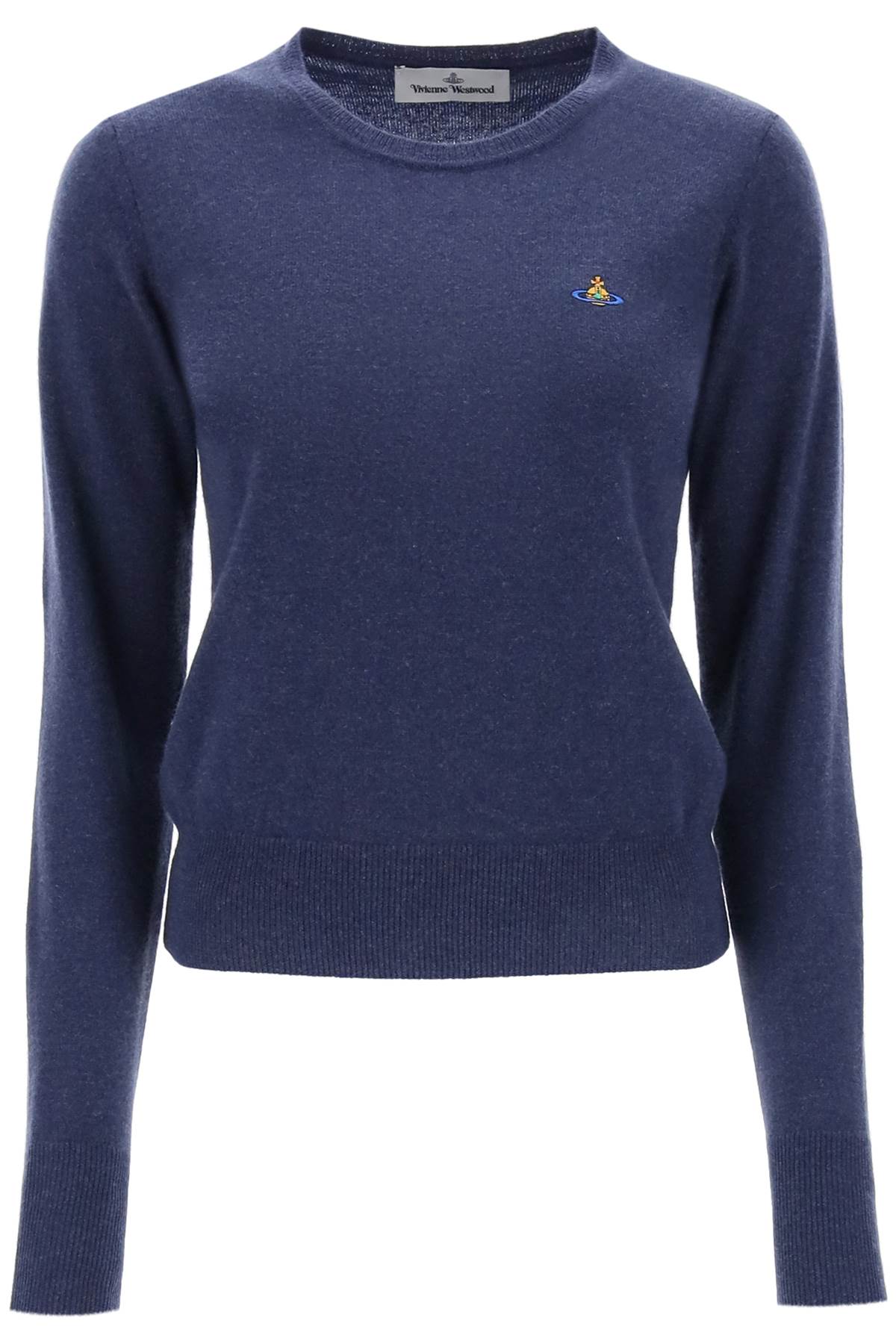 Vivienne Westwood-Pullover Bea Con Logo Ricamato-Donna