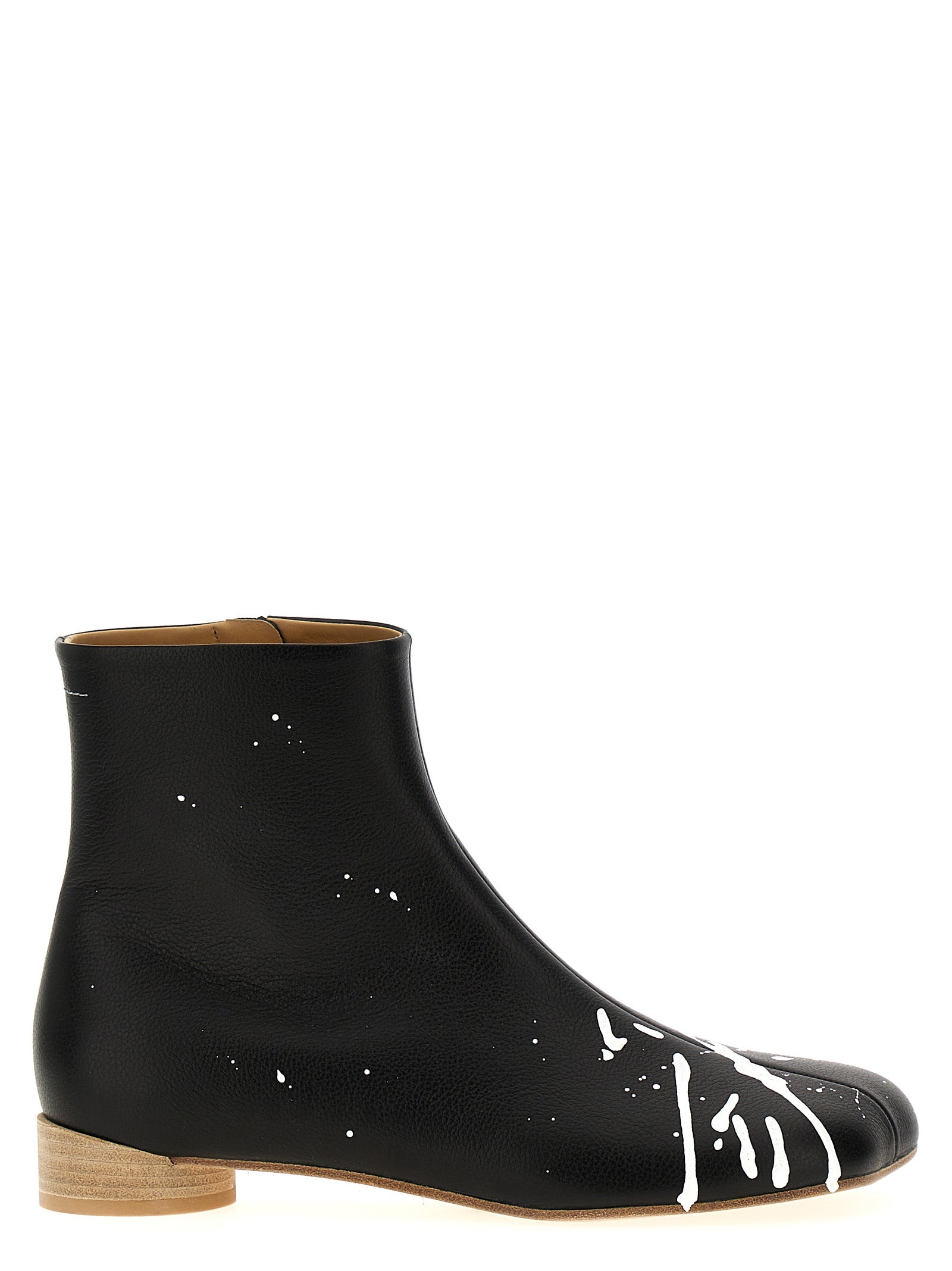 Mm6 Maison Margiela-Anatomical Ankle Boots Stivali E Stivaletti Multicolor-Uomo