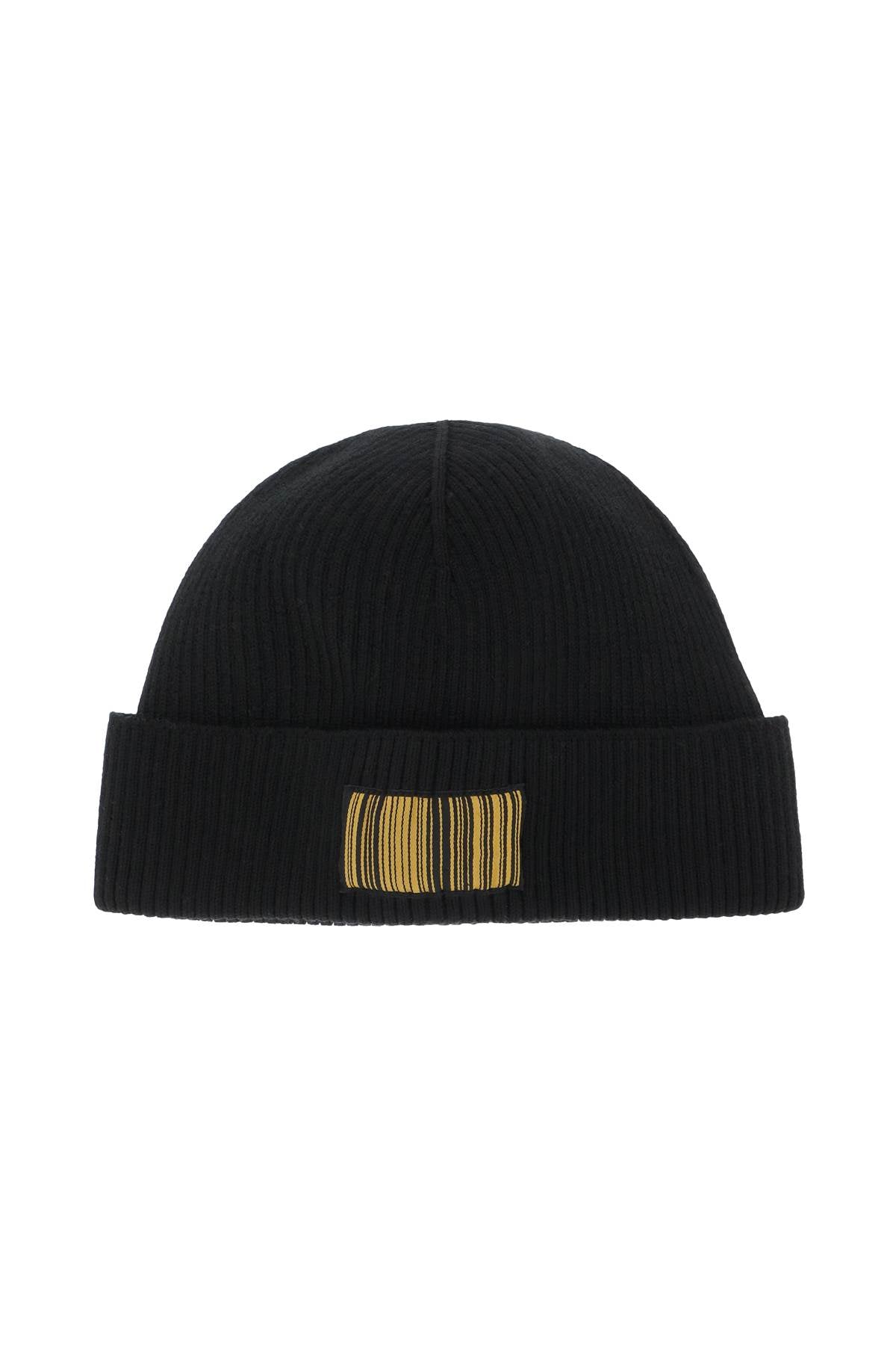 Vtmnts-Cappello Beanie Con Logo Barcode-Uomo